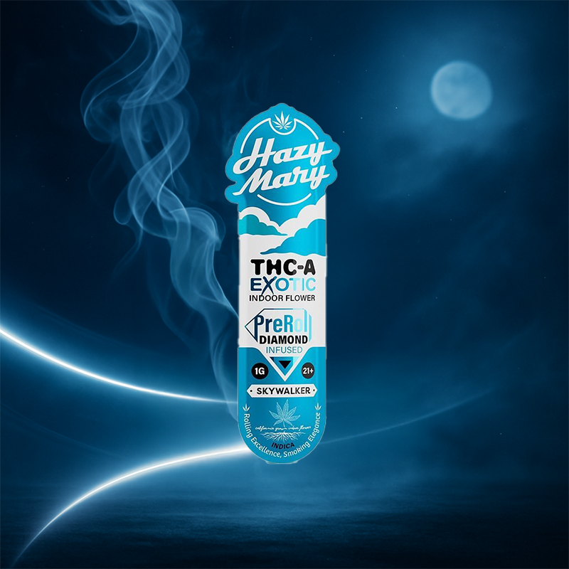 Hazy Mary THCA Exotic Diamond Prerolls
