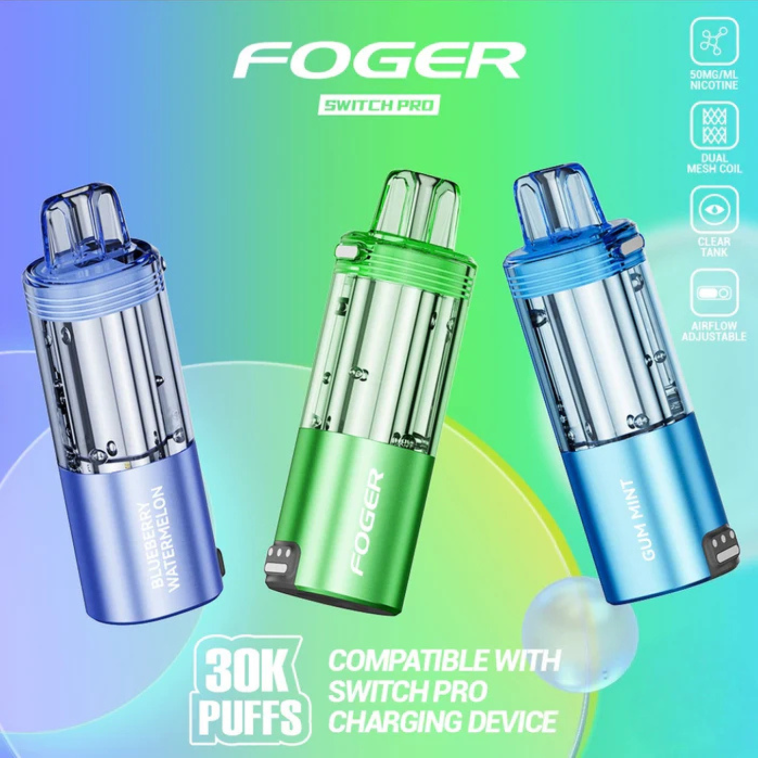 Foger Switch Pro Pods 30K