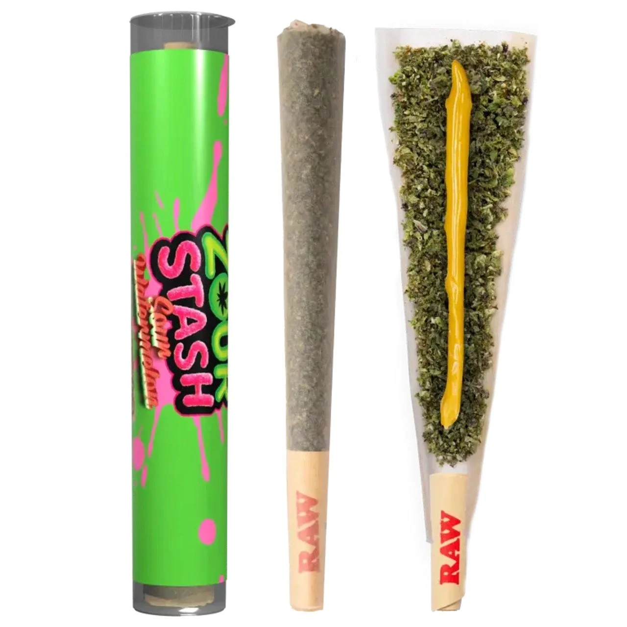 Zour Stash THCA Hash Hole Preroll