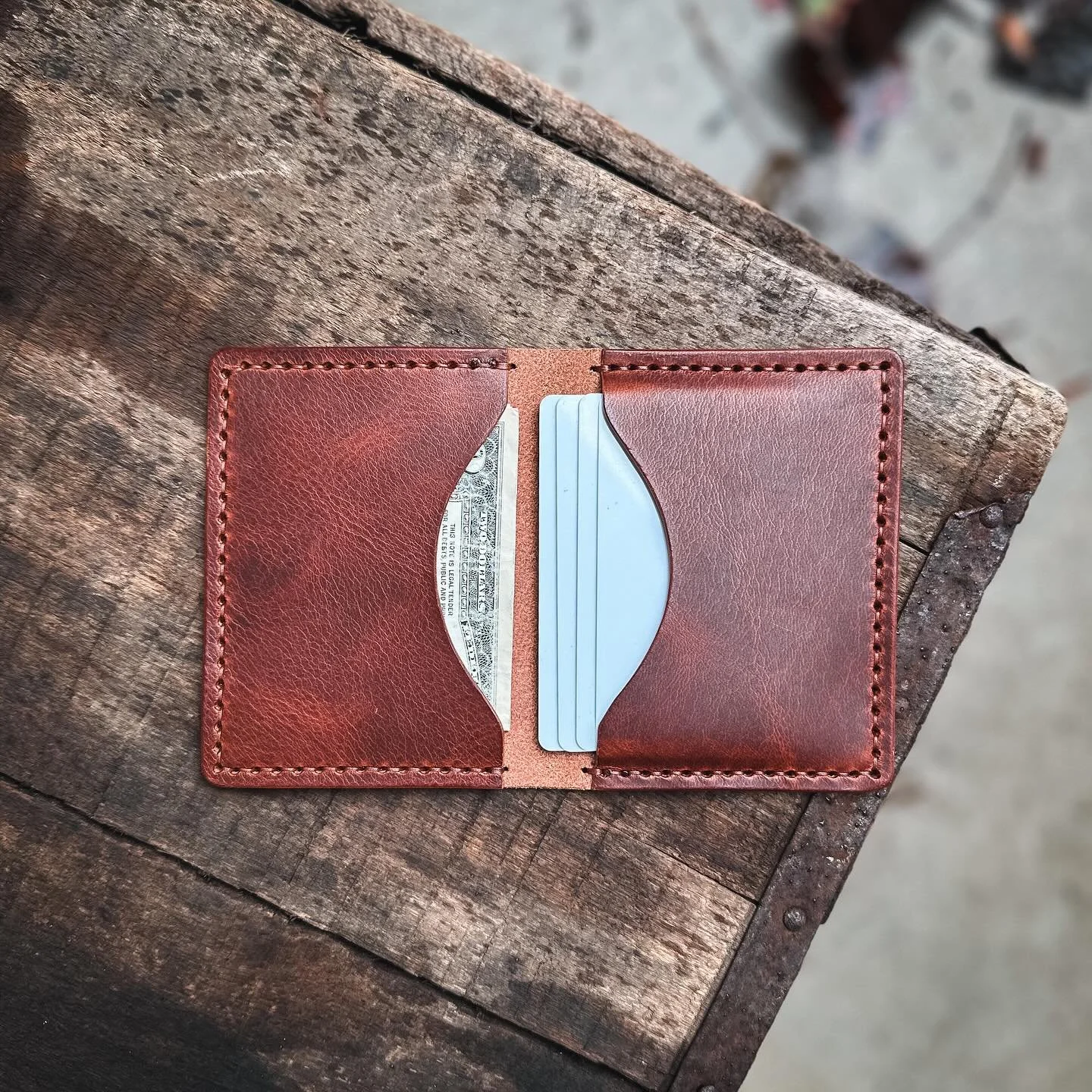 Maybe it&rsquo;s time to take that frozen yogurt discount card from 2007 out of your wallet.  Slim down your carry with the Uncle Leo bifold wallet.  Small enough to fit in your front pocket, with room for everything you need.  And I promise, you won