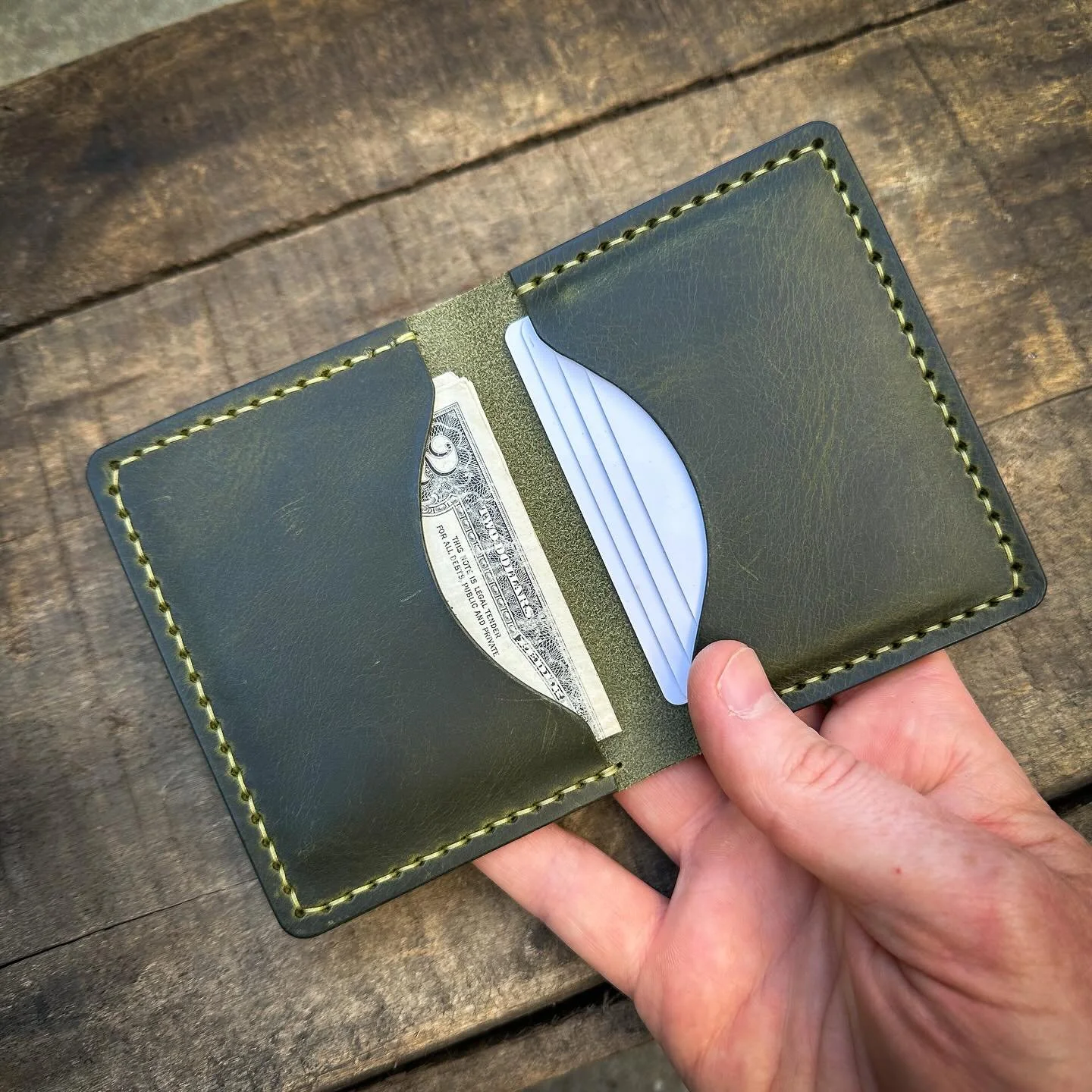 If your wallet resembles George Costanza&rsquo;s, it might be time for an upgrade to the Uncle Leo bifold.  Slim, sexy, and built for a lifetime of use.  Check it out at www.rebelleathergoods.com

#slimwallet #edcwallet #frontpocketwallet #georgecost