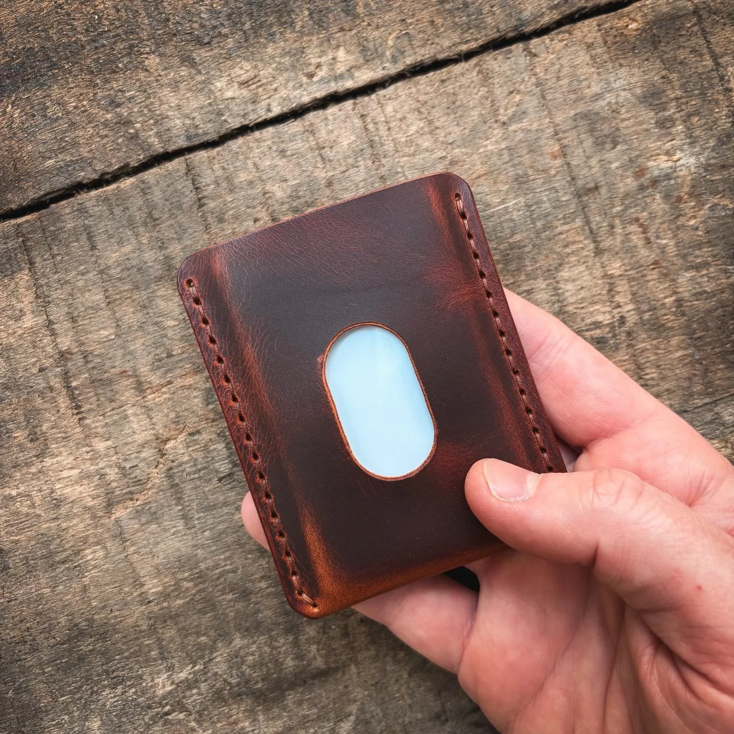 Summer is upon us - slim down your carry with the Stash, perfect for when you&rsquo;re wearing shorts! #MinimalWallet #HandmadeLeather #EDC #MinimalistEDC #handmade #everydaycarry