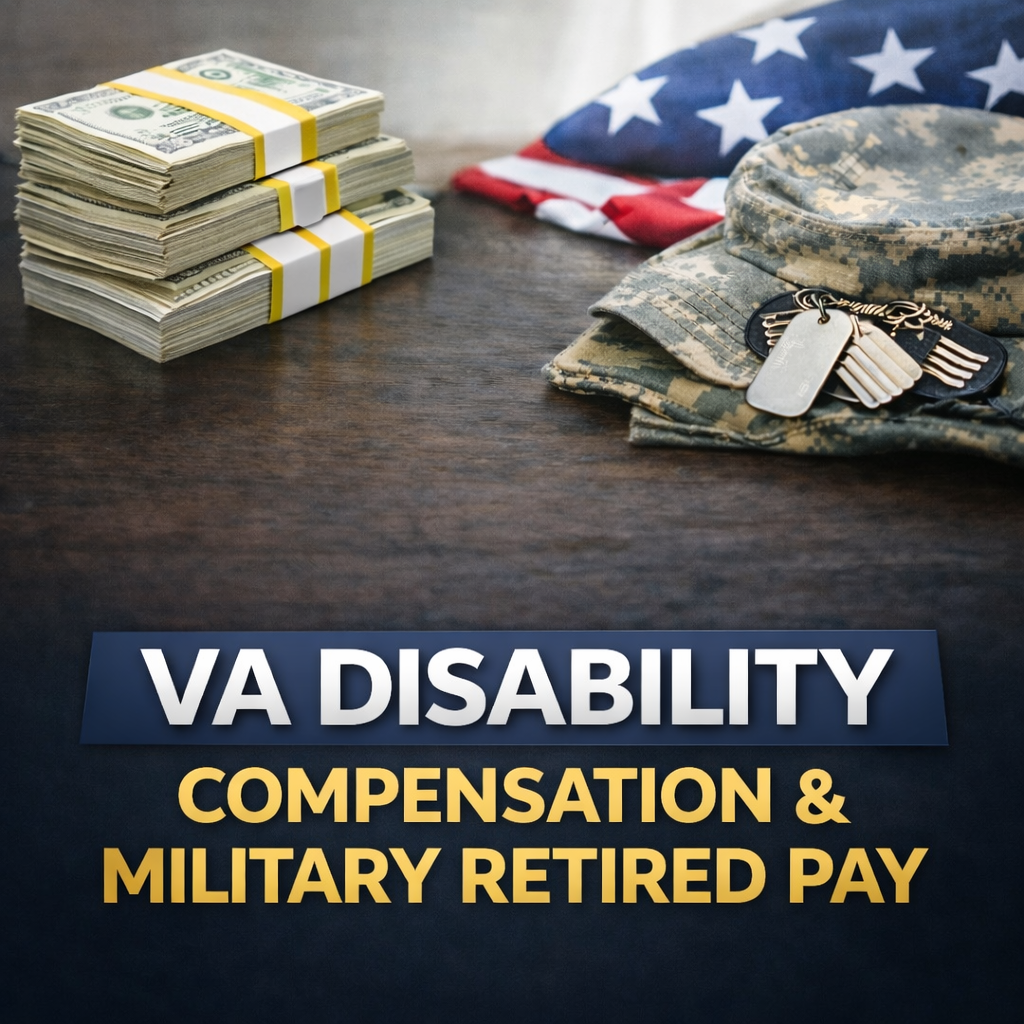VA Disability Compensation and military retired pay