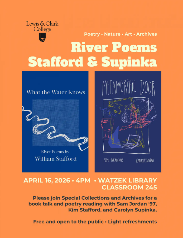 River Poems: Stafford and Supinka
