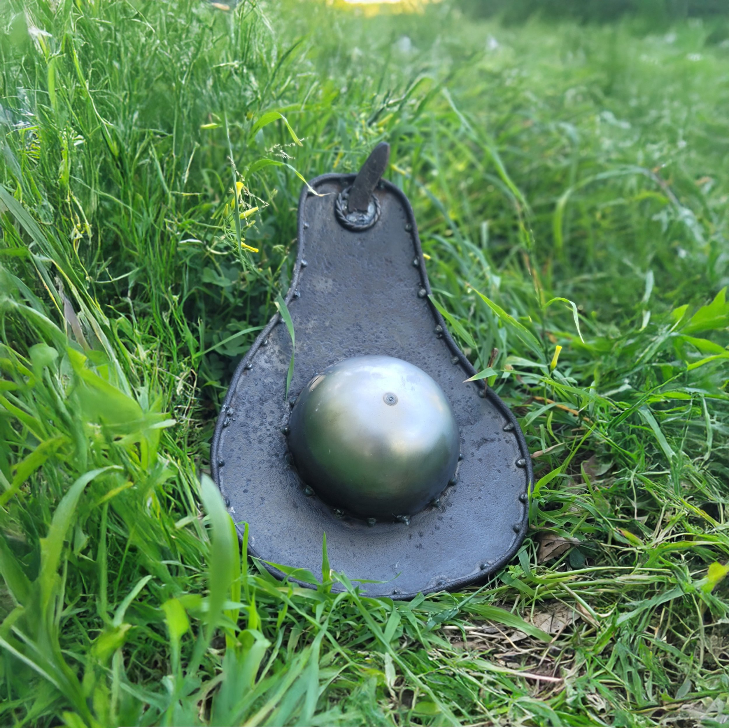 Handmade Steel Decorative Avocado