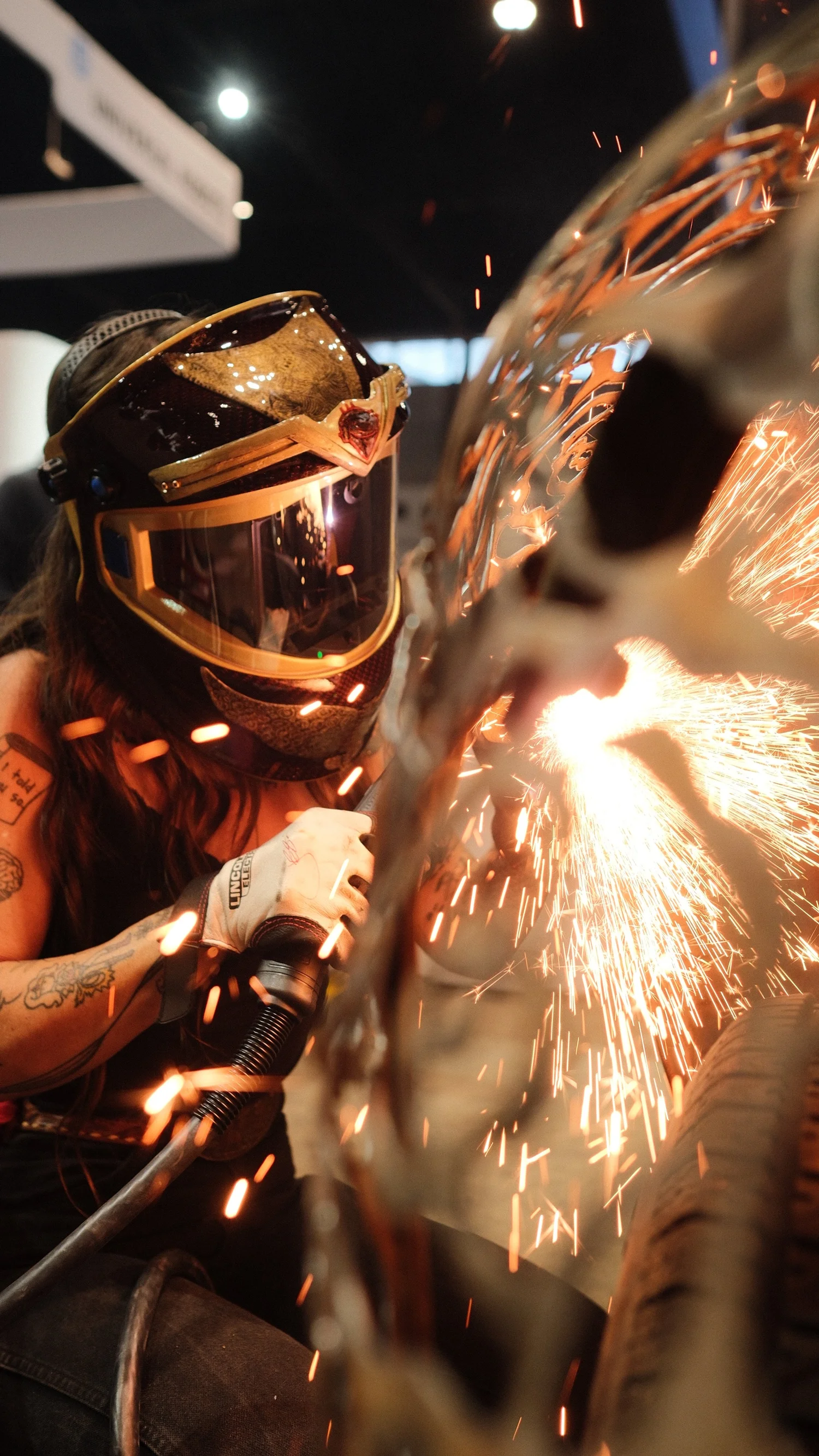Rae Ripple welding metal art