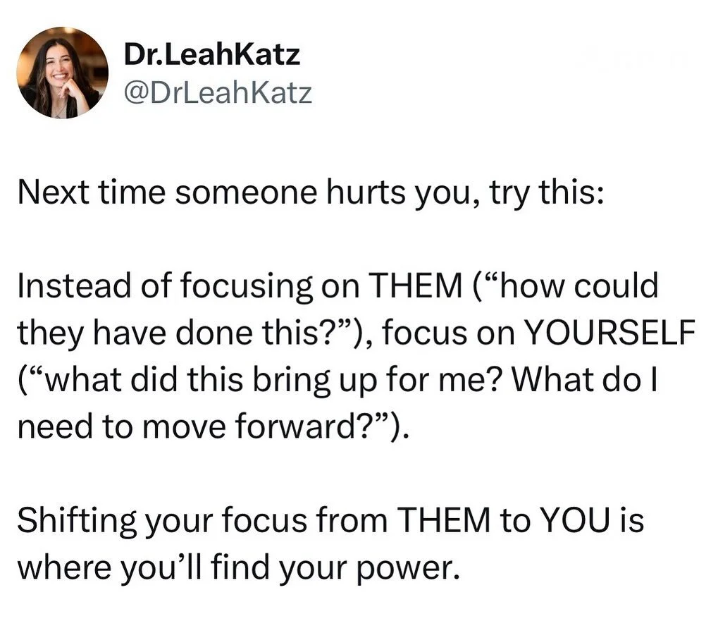Two reframes for when you&rsquo;ve been hurt.

Which one resonates more with you today, 1 or 2?

Leah 💗
