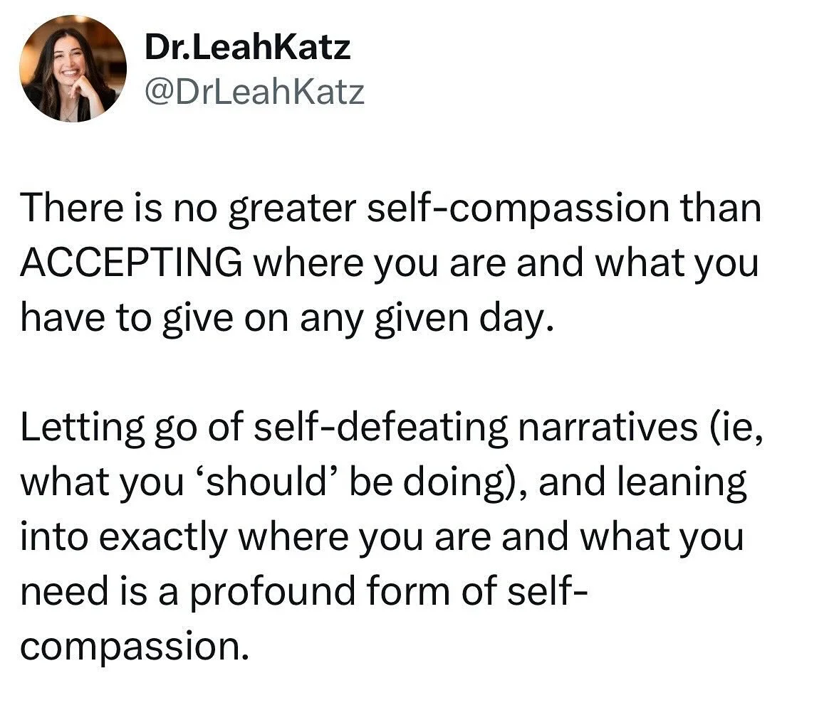 Knowing when to push and when to pause is a true reflection of your healing.

Where are you today, and what do you need?

Leah 💗