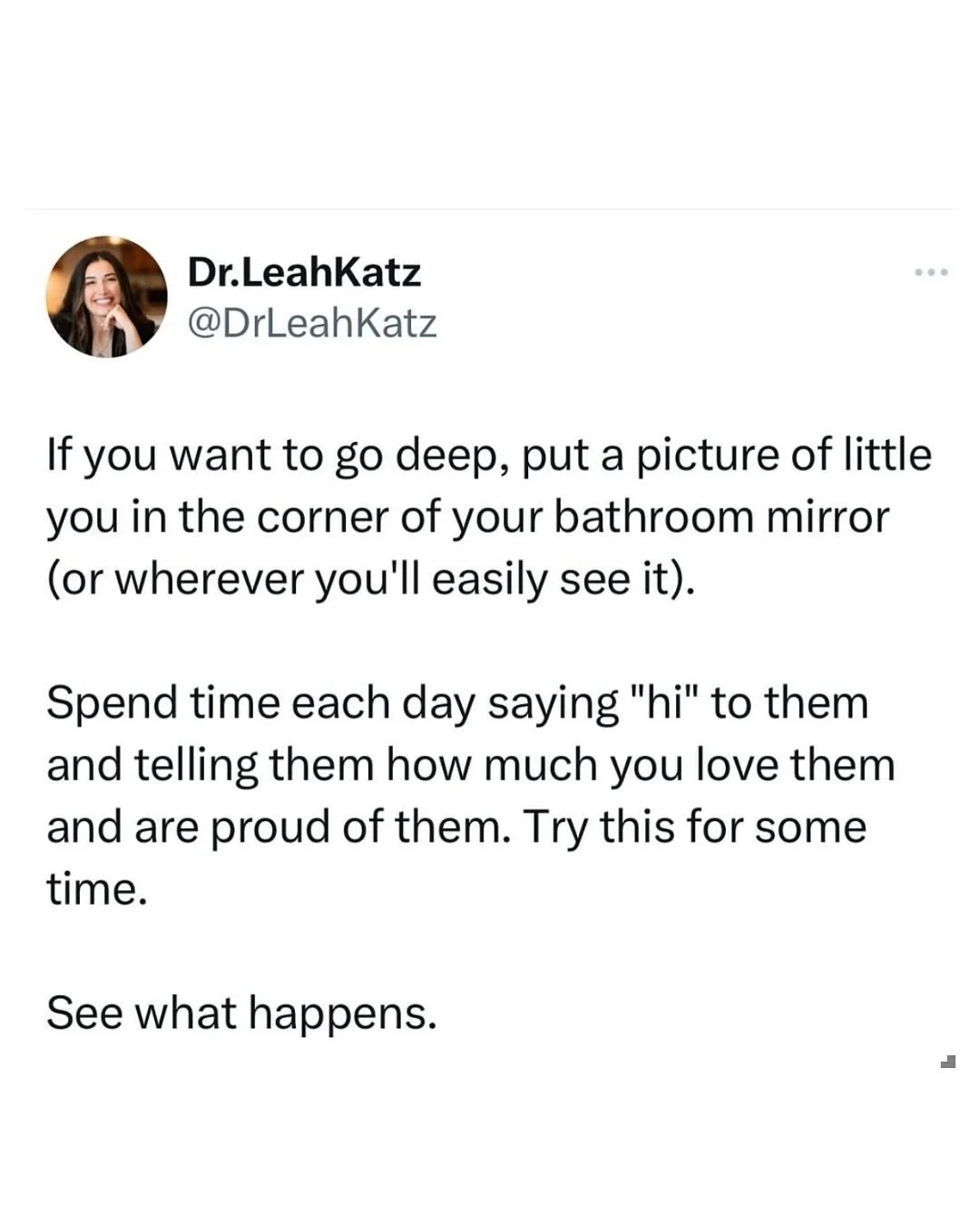 We can find healing independently AND/OR within the context of a healthy relationship.

It takes work, though.

And emotional maturity and communication.

And often times, couple&rsquo;s counseling and/or individual counseling help too.

Find a pictu