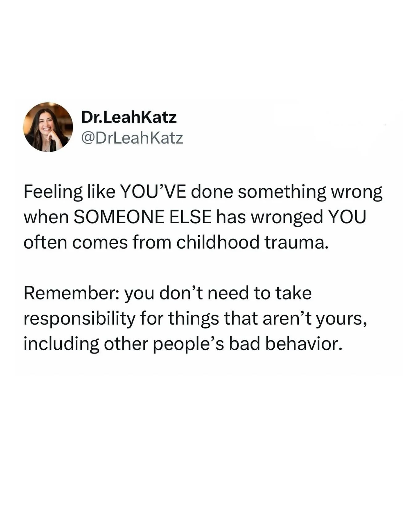 If this resonates, also remember: it&rsquo;s not your job to keep the peace.

If someone else is acting out, let that be their problem.

You didn&rsquo;t do anything wrong.

Comfort your young self that felt like they had to take too much responsibil