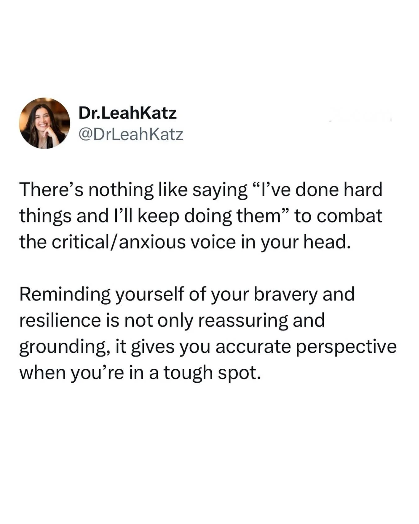 Reminding yourself of the hard things you&rsquo;ve done is the reality check you need when you&rsquo;re in a hard spot and tend to lose perspective.

Get present.

Don&rsquo;t get ahead of yourself.

And remind yourself that just like you did it then