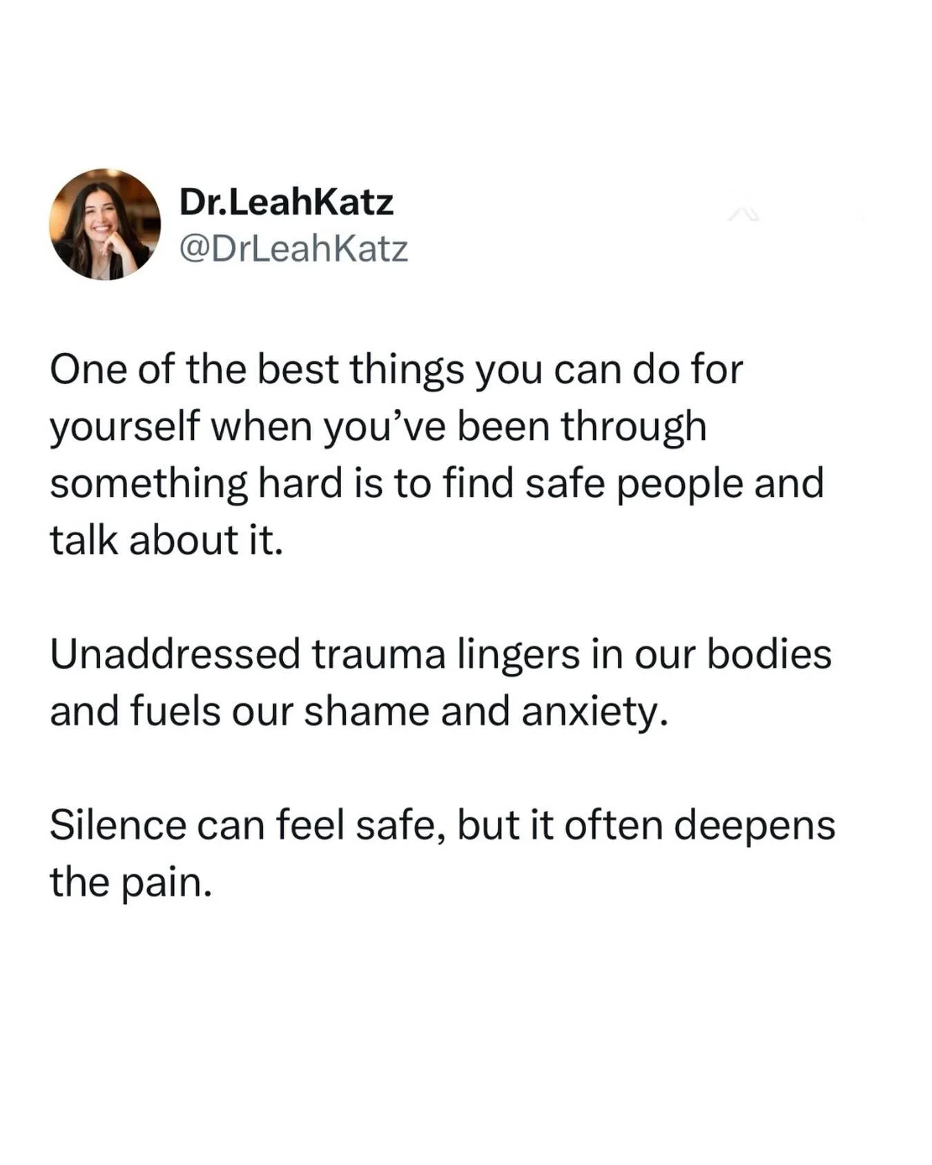 For whoever needs this today. 💗

 You are not alone.

Leah 💗