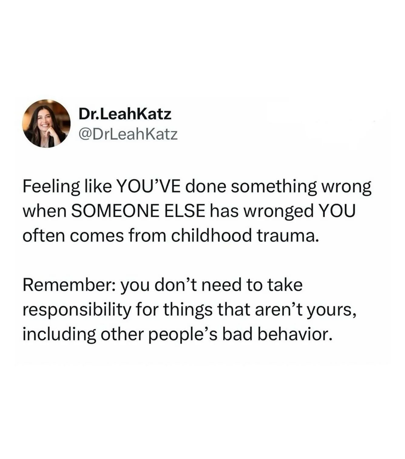 If this resonates, also remember: it&rsquo;s not your job to keep the peace.

If someone is acting out, let that be their problem.

You didn&rsquo;t do anything wrong.

Comfort your young self that felt like they had to take too much responsibility f
