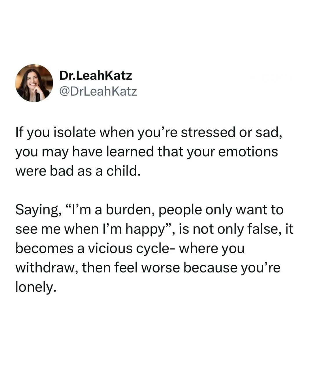 Me and my sister endearingly call it &ldquo;hibernating&rdquo;.

And while we can be playful about it- it often masks a sad past:

If you were made to feel like hard emotions were bad, inconvenient, or your parents couldn&rsquo;t handle them in one w