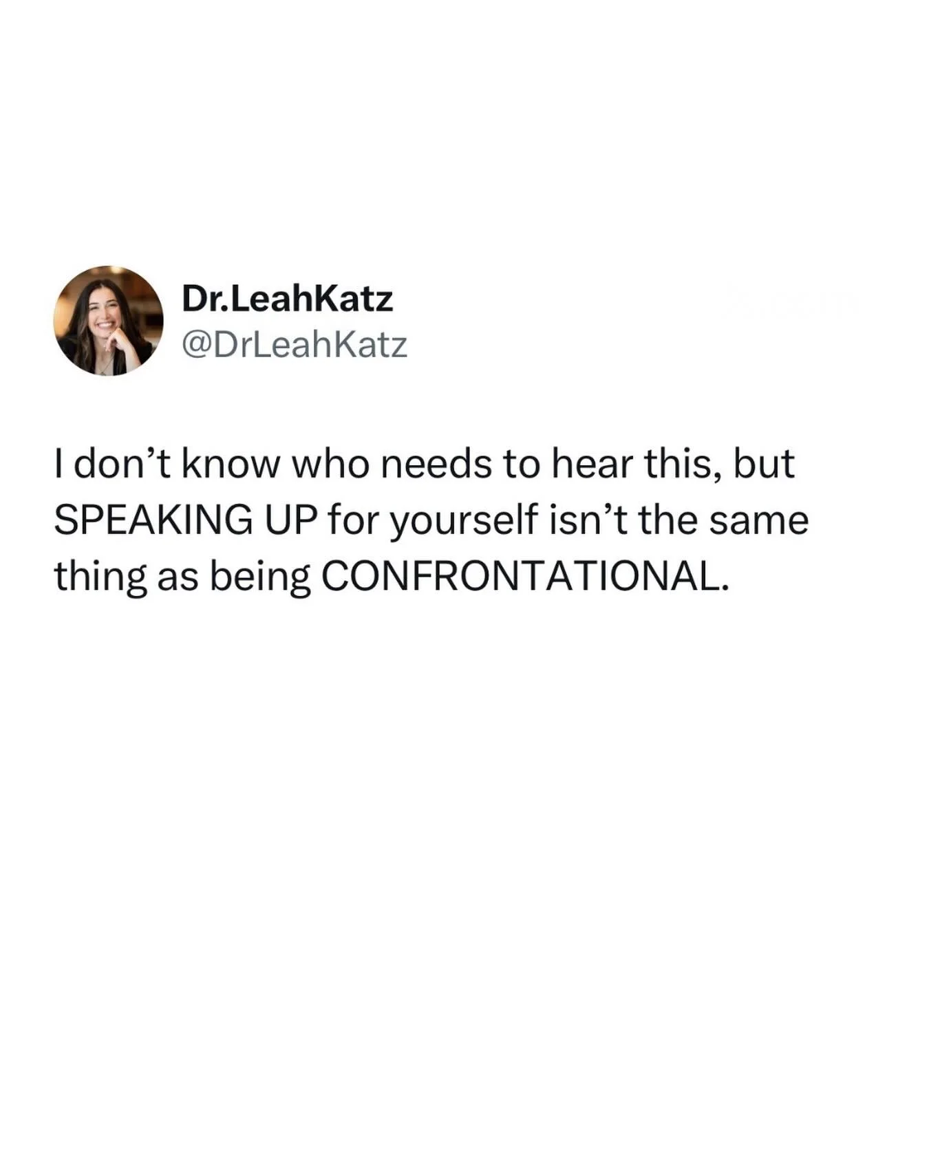 I hear people getting these two things confused all the time:

Speaking up and using your voice is being honest, NOT confrontational.

You can definitely speak AND be confrontational at the same time (ie, defensiveness, rude&hellip;), but you can abs
