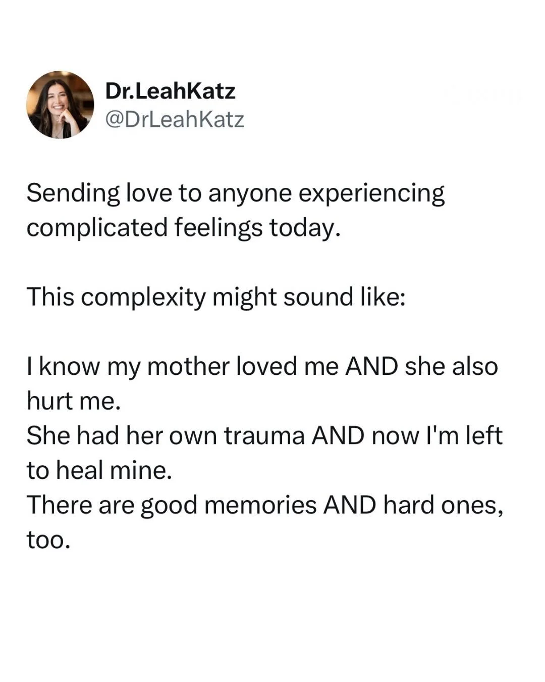 Leaving this here for anyone who can use it today.

A special Happy Mother&rsquo;s Day to the mothers who are healing while they are parenting- you are stronger than you know and braver than you think.

Let me know if it resonates in the comments.

S