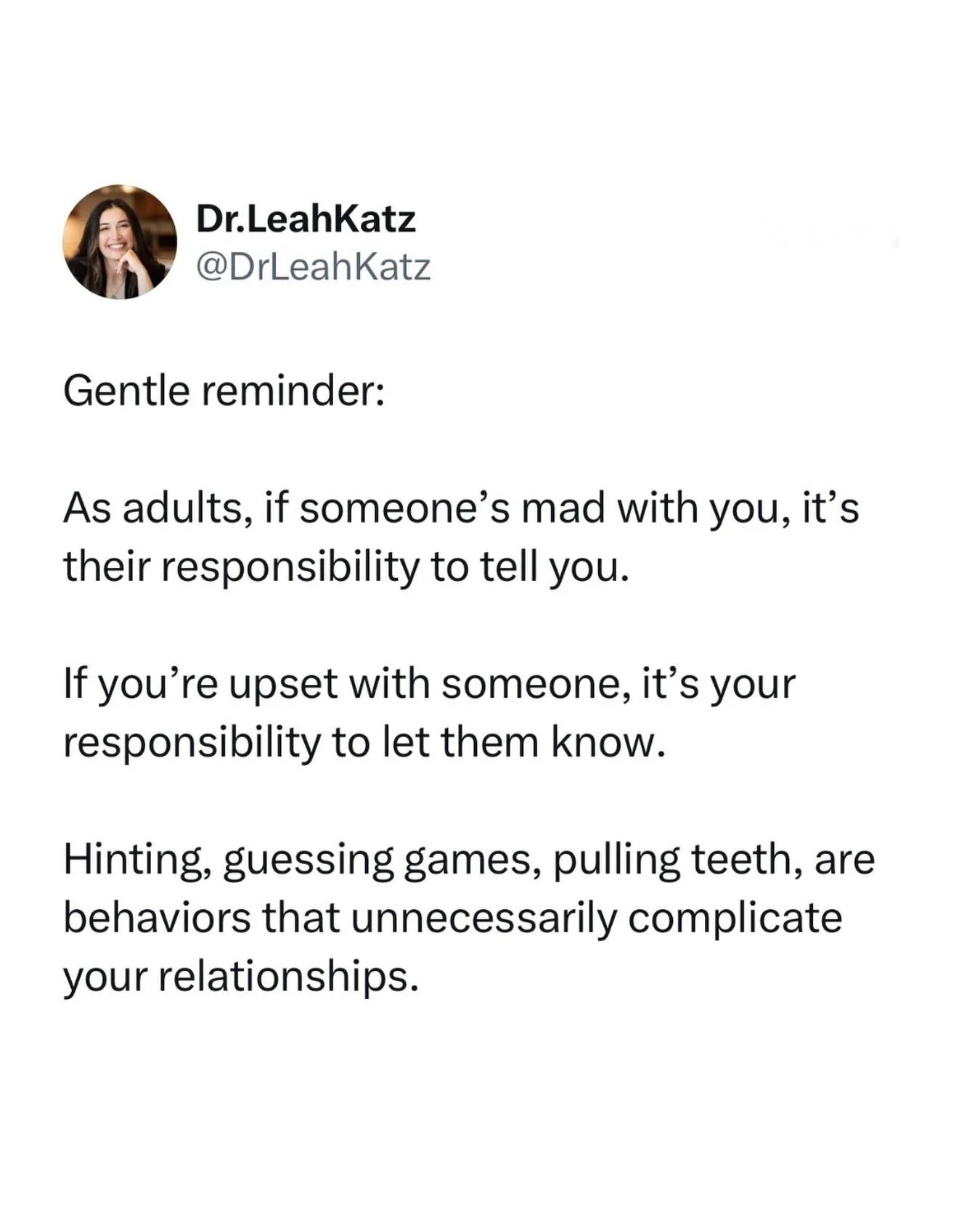 Taking responsibility to communicate your feelings is a hallmark of an emotionally mature person.

When you&rsquo;re not investing energy to guess/hint that frees up space to build transparency and intimacy.

Is this something you&rsquo;ve had to wor