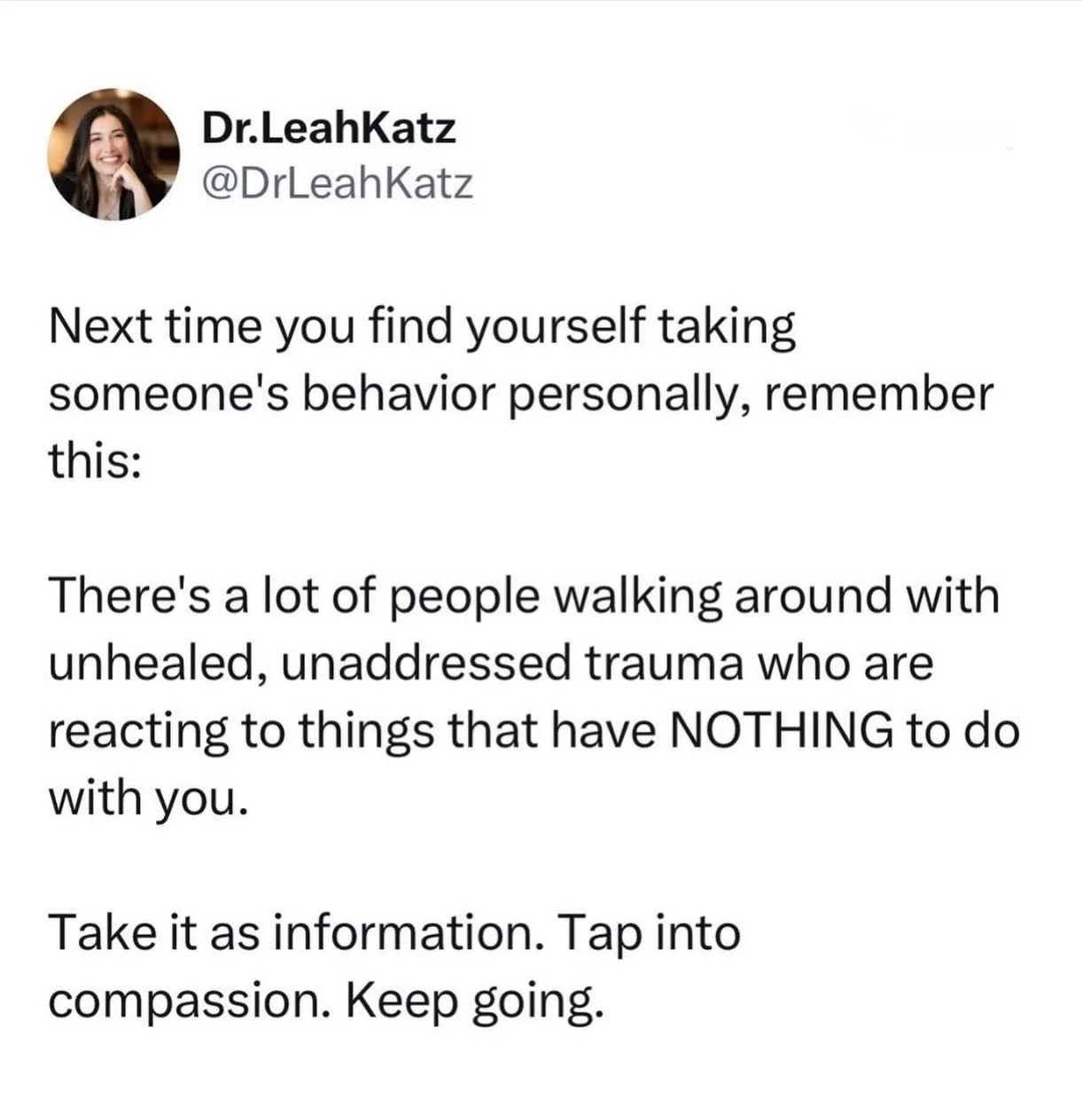 I was at the bagel shop the other day and there was an older woman being rude to the people on the line and to the person taking her order.

It got me thinking.

How easy it is (and natural!) to get into a personal narrative of someone else&rsquo;s b
