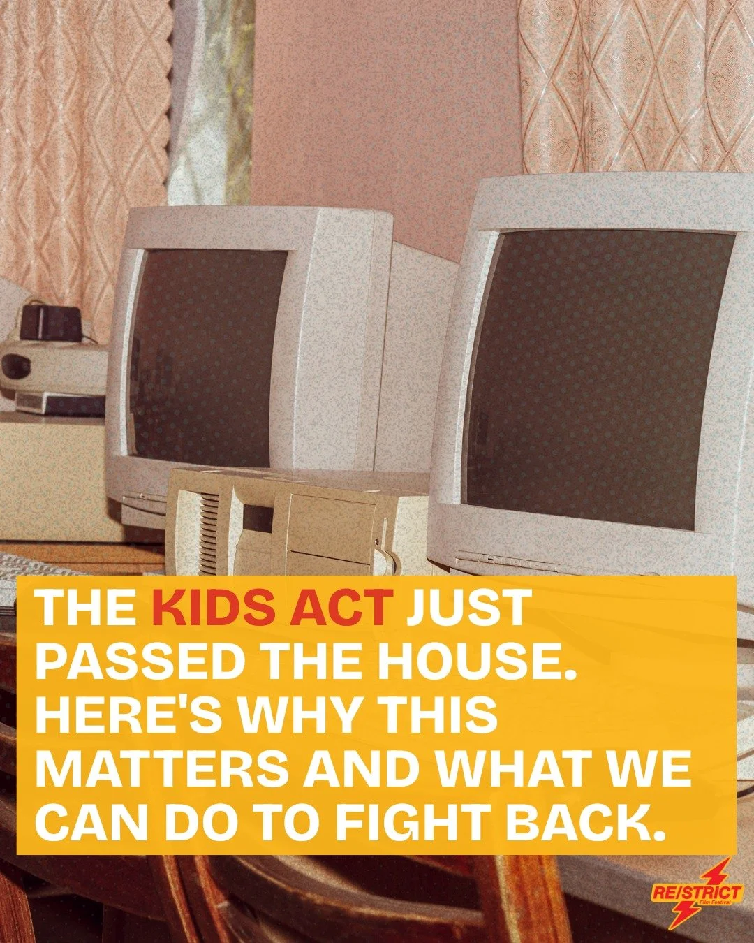 Please take a second this weekend to call your Senator and tell them not to pass this bill! 

The KIDS Act is going to censor all of us. We have a narrow window to push back. Call your Senator, check out BadInternetBills dot com, and follow @fightfor