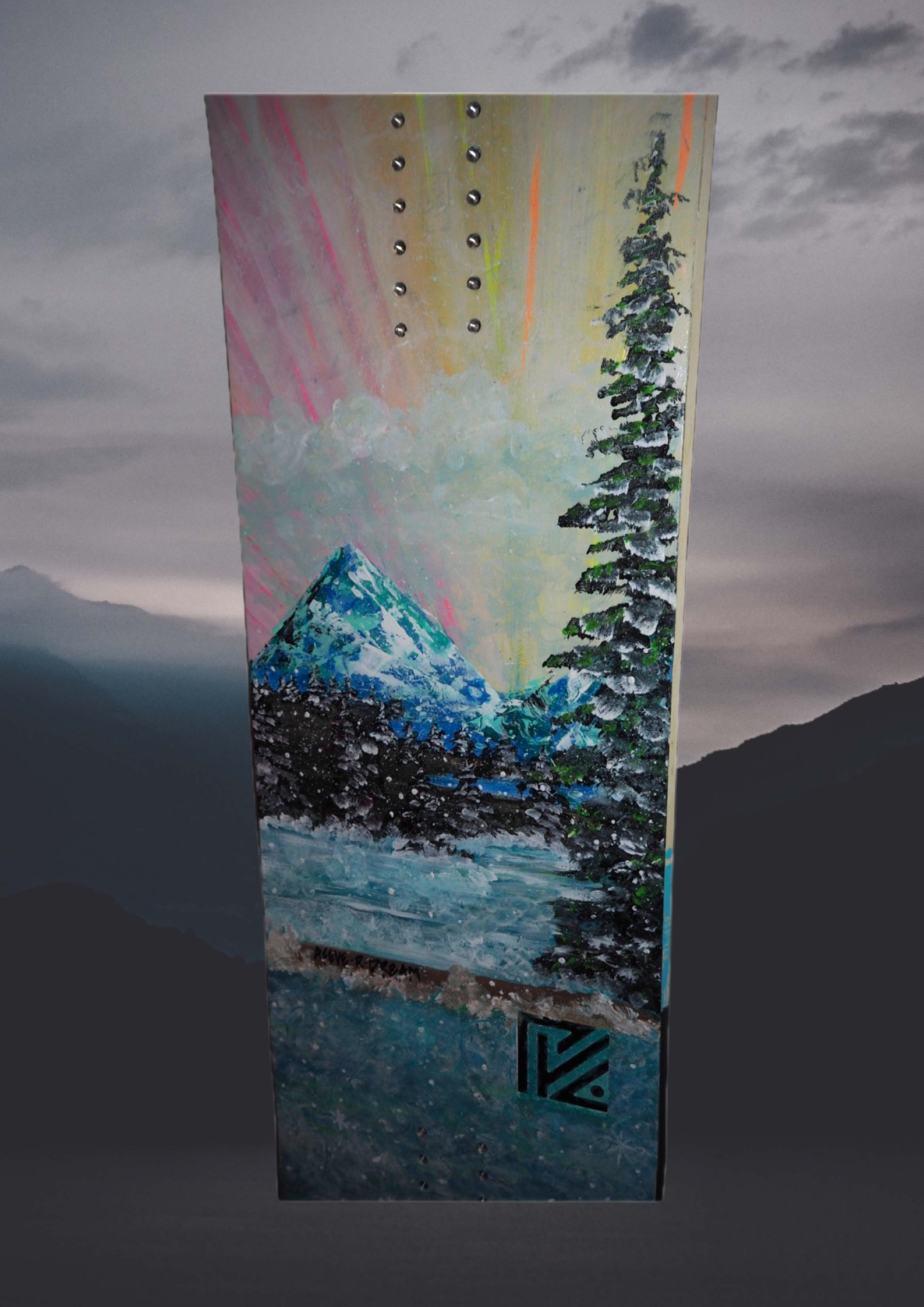 Stylish Snowboard Designs on Powder Background - 20.png