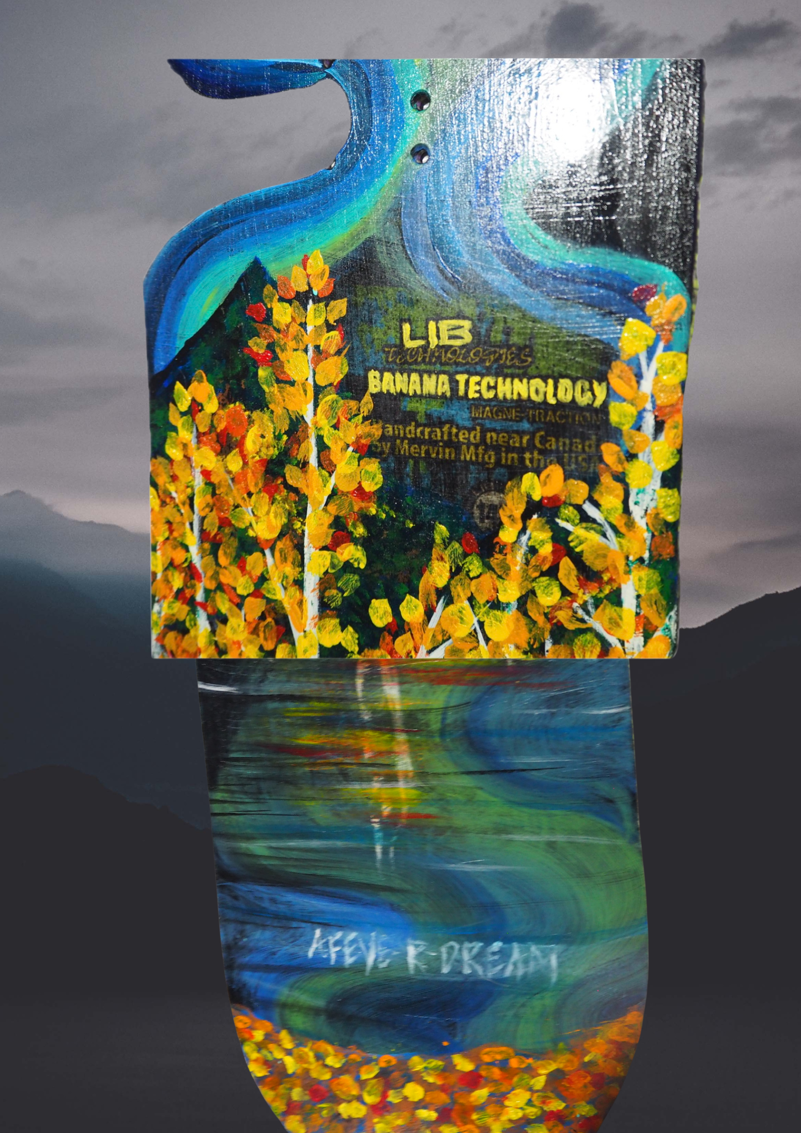 Stylish Snowboard Designs on Powder Background - 25.png