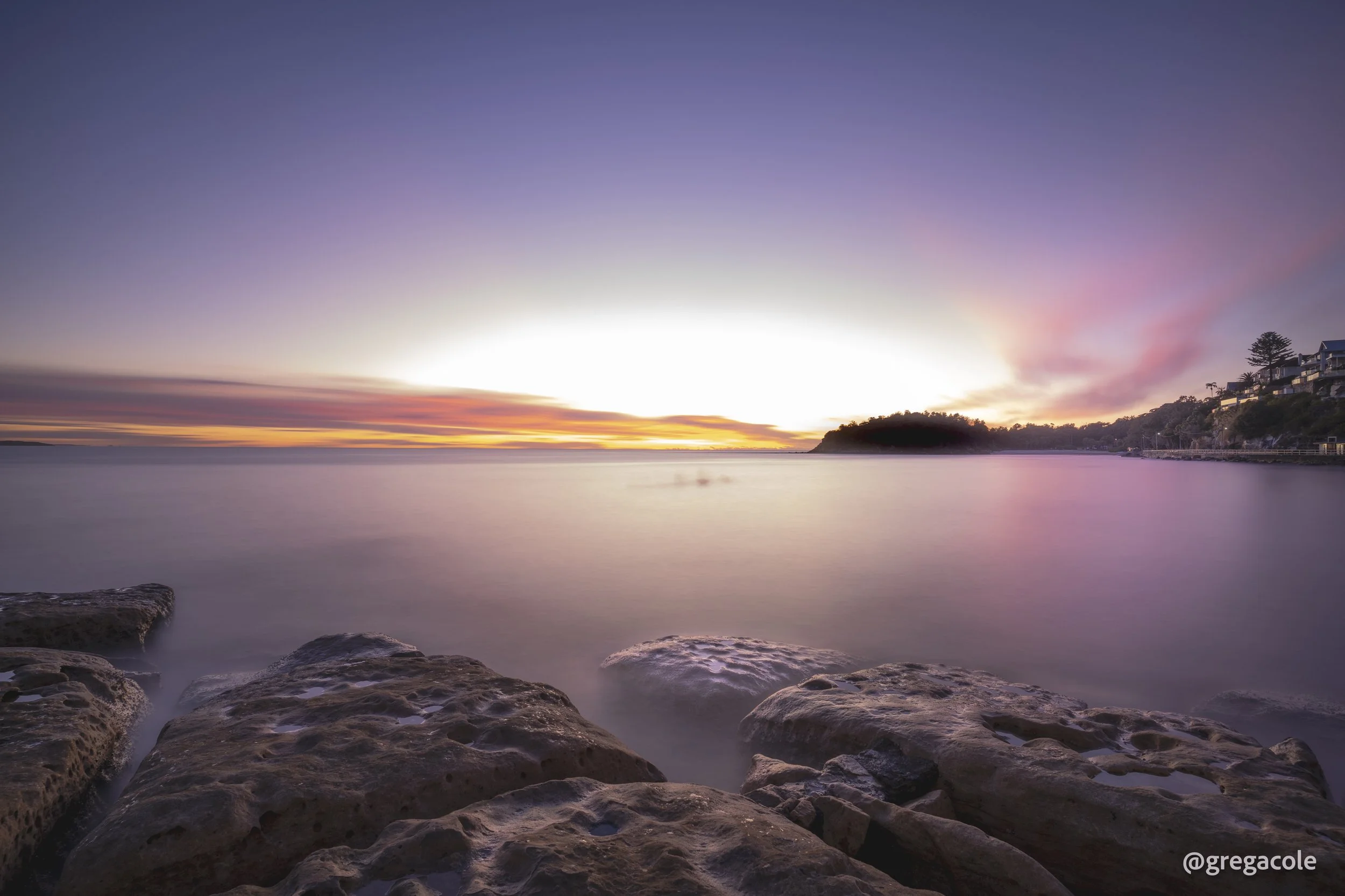 Early Morning Cabbage Tree Bay