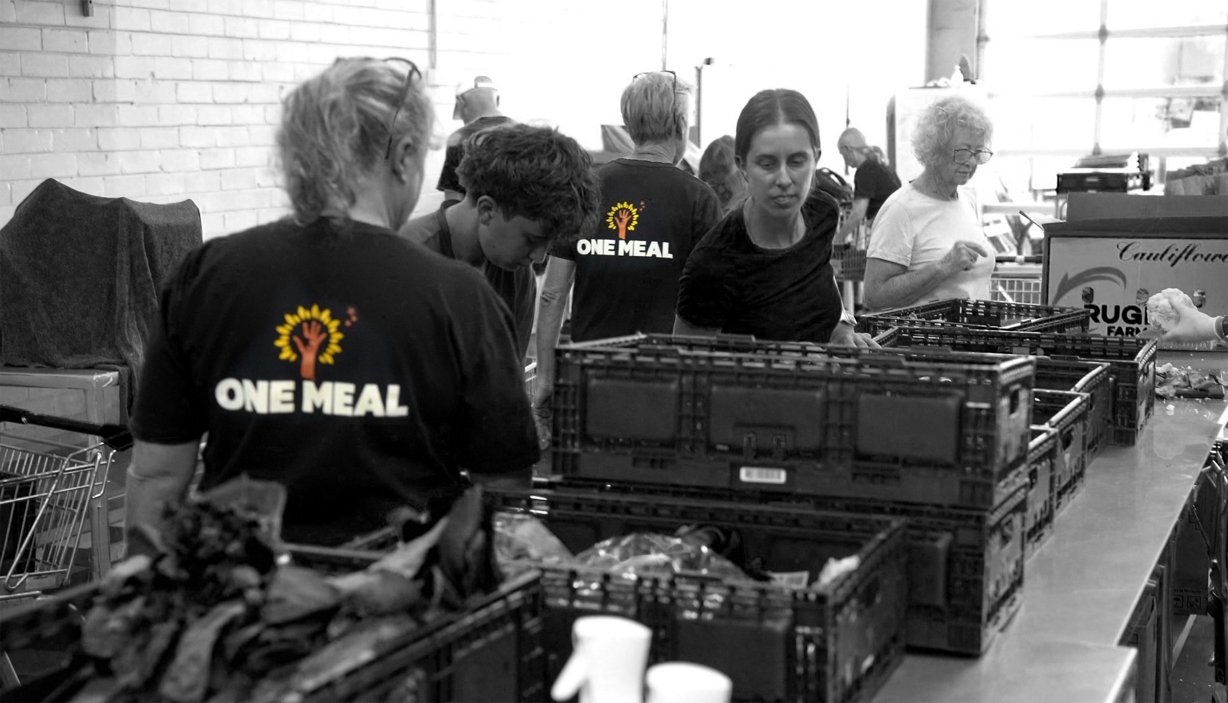 Photshoot: One Meal Northern Beaches. 20,000 meals delivered every week