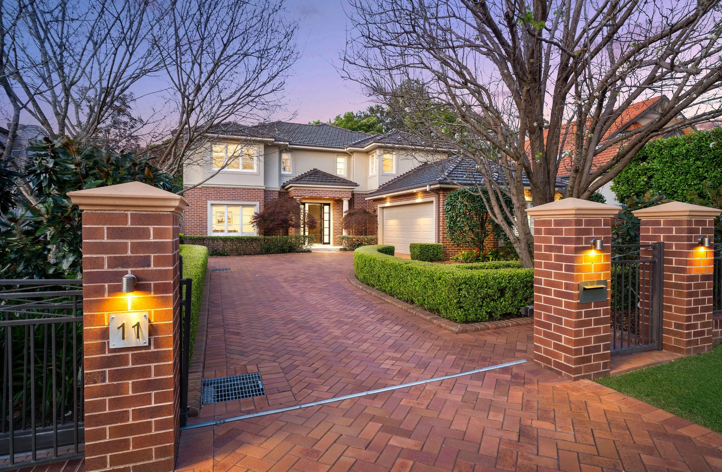 Dusk: The suburb of Gordon