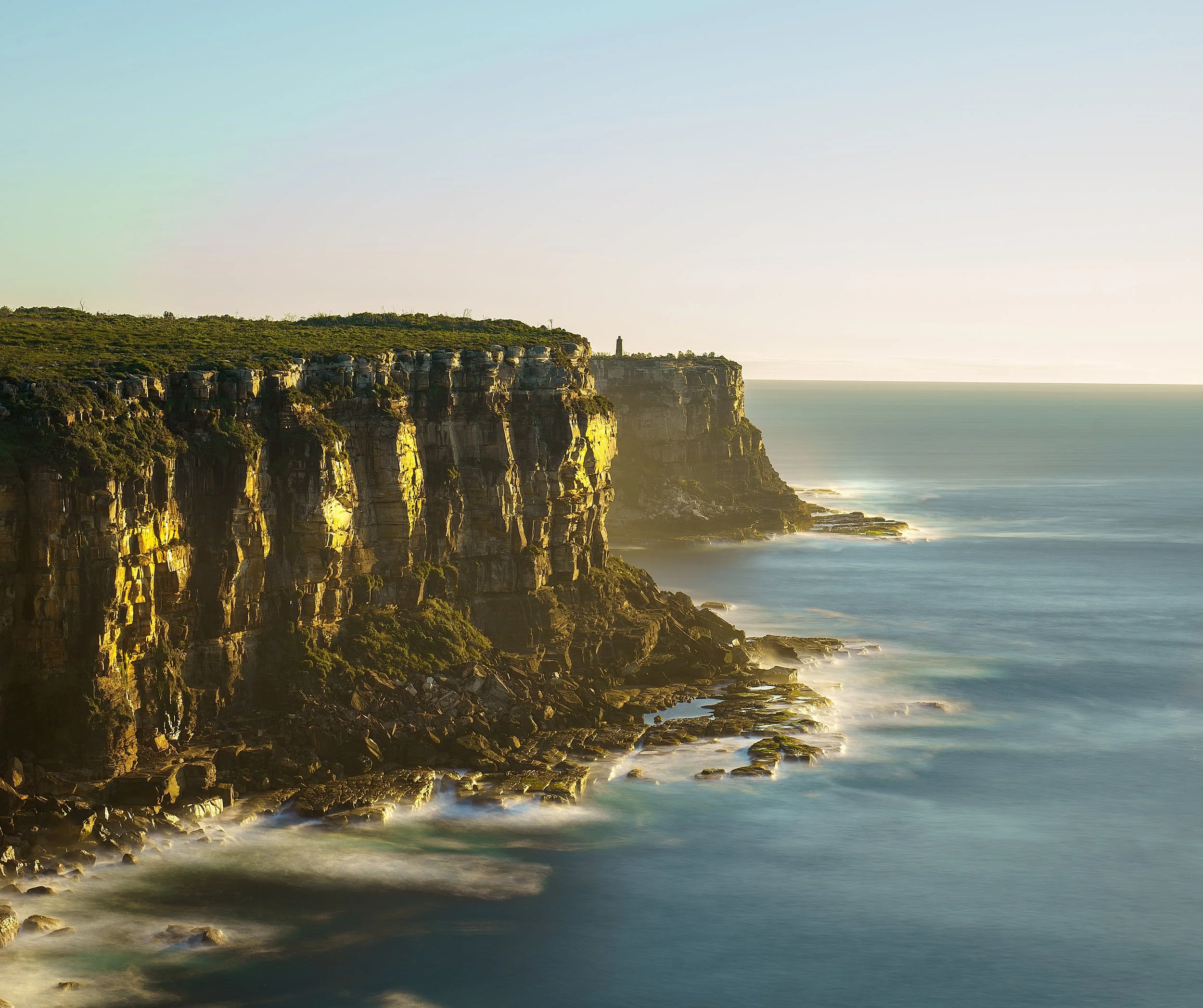 The Cliffs of North Head. Sydney