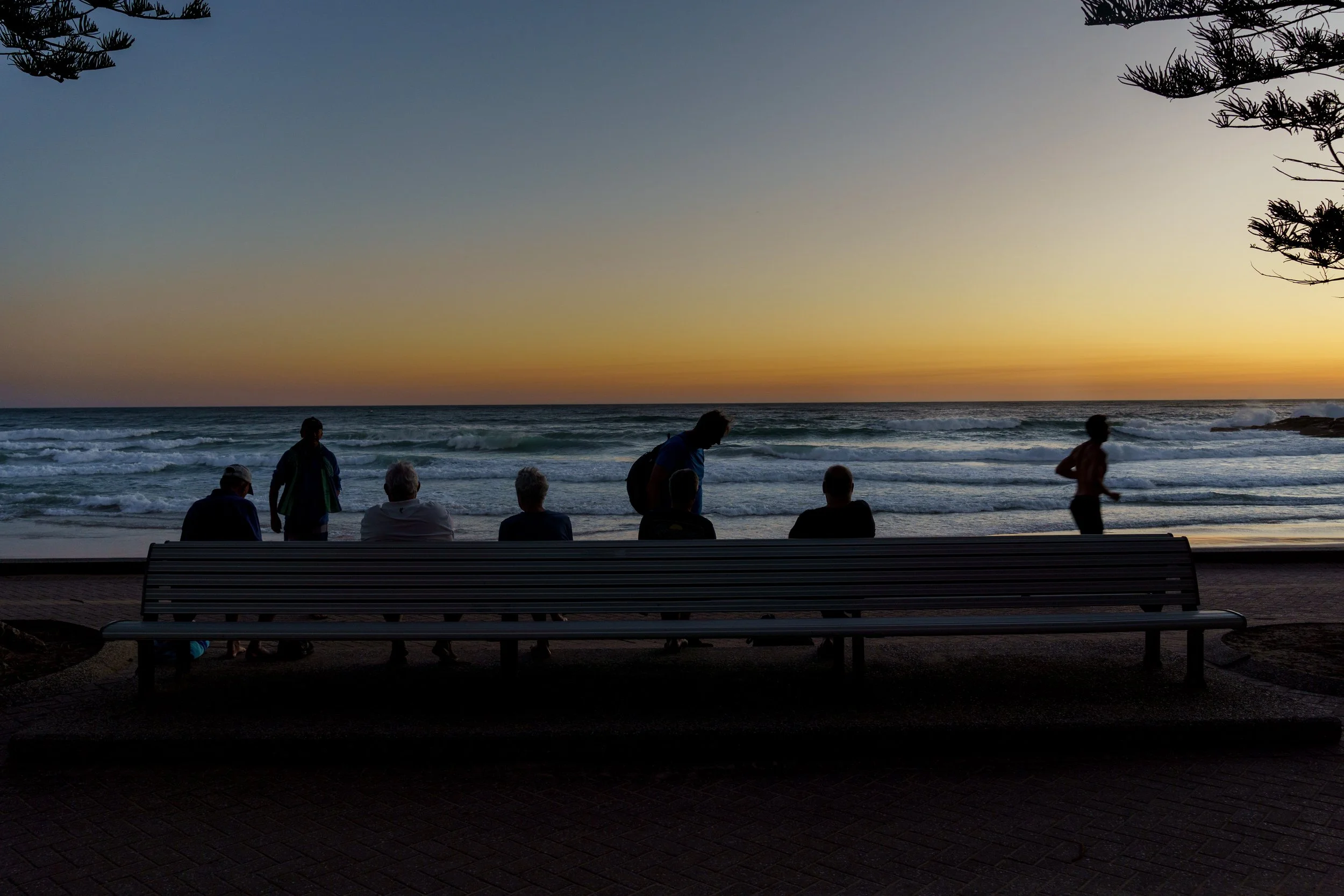 5:30am: Surf watch at Manly Beach