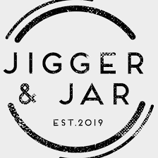Jigger & Jar logo with text 'EST. 2019'
