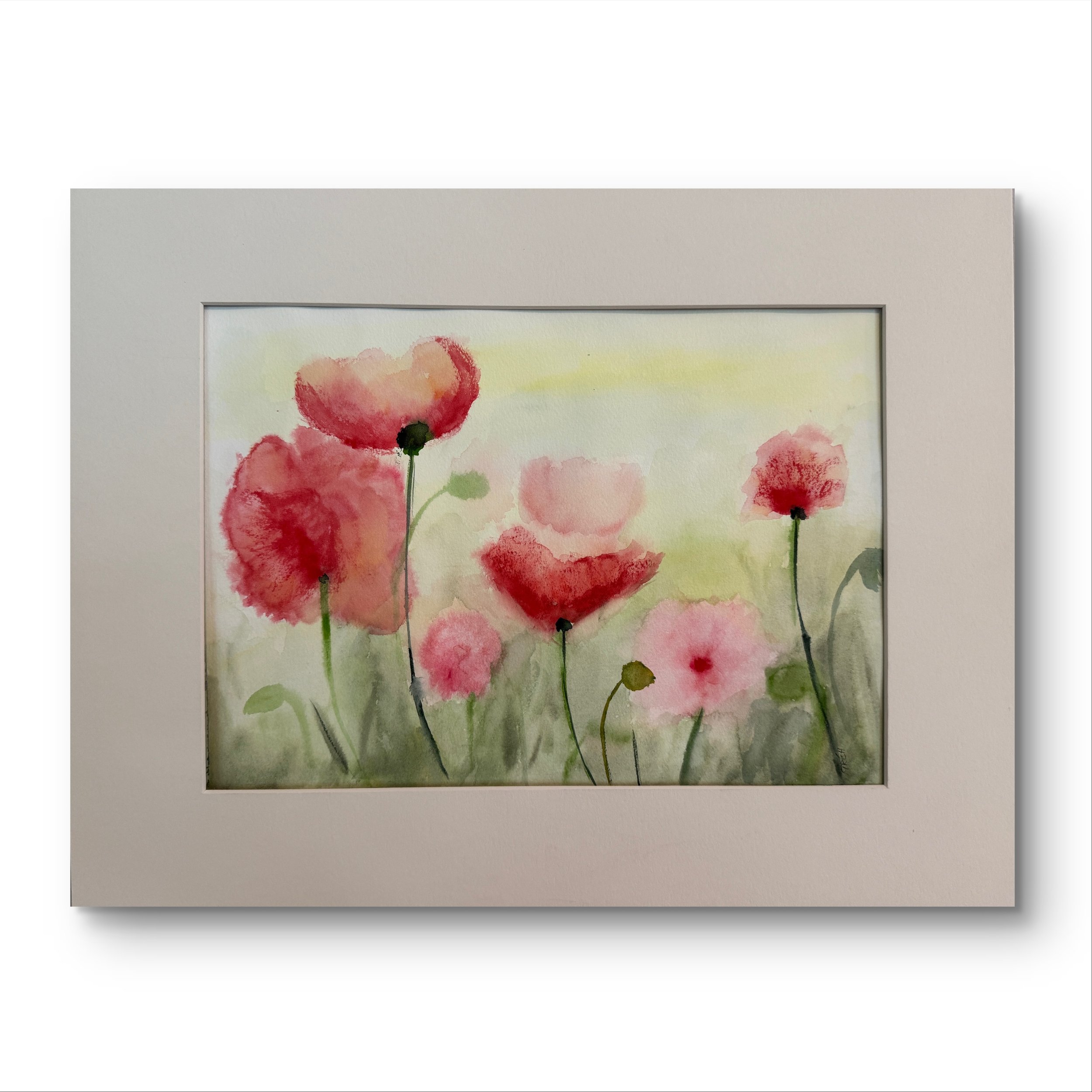 14x18 Poppy Field