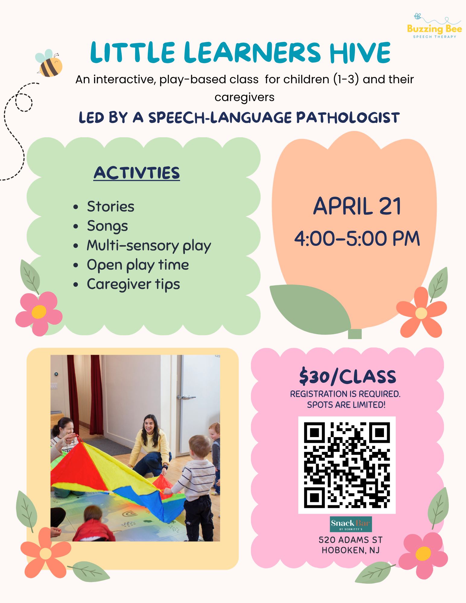 enrichment class Hoboken NJ kids classes Hoboken NJ