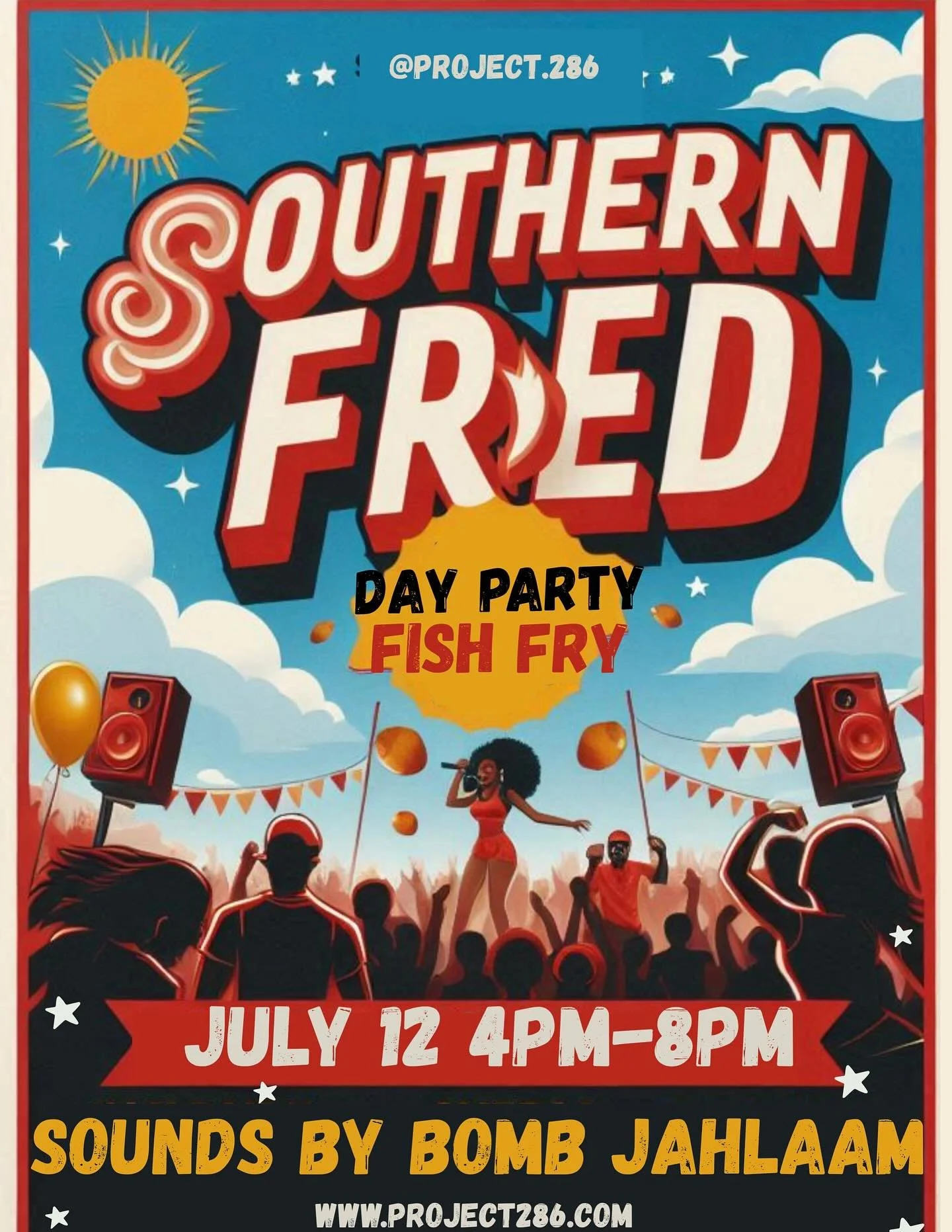 It&rsquo;s that season! Meet us in ATL for fresh plates, cold drinks and an unforgettable good time. Sounds by @bombjahlaam. Tag a friend and tell them to meet you there! Tickets on sale in bio! 

#project286 #dayparty #fishfry #atlanta #atlantaevent