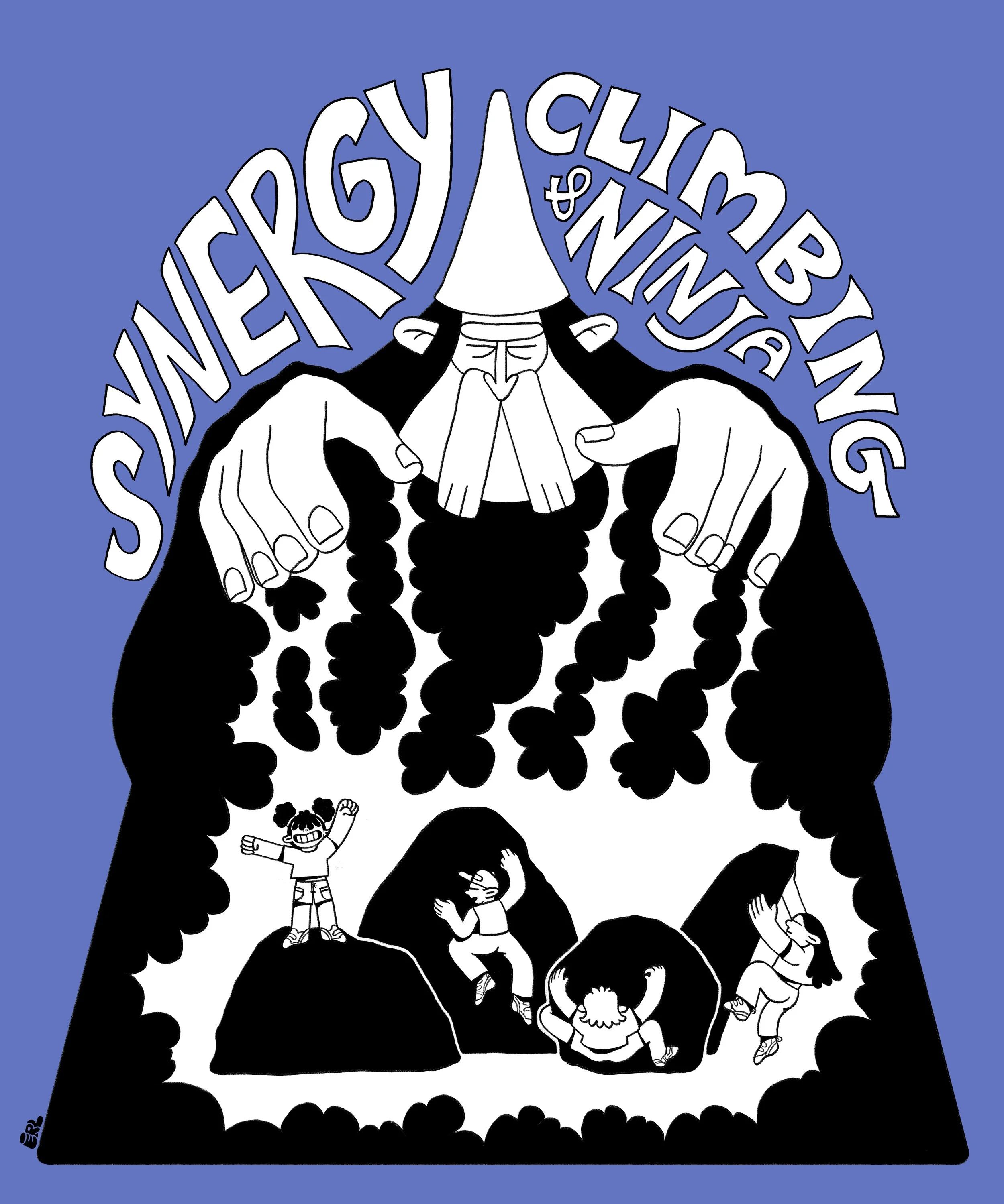 Custom T-Shirt Design for local climbing gym