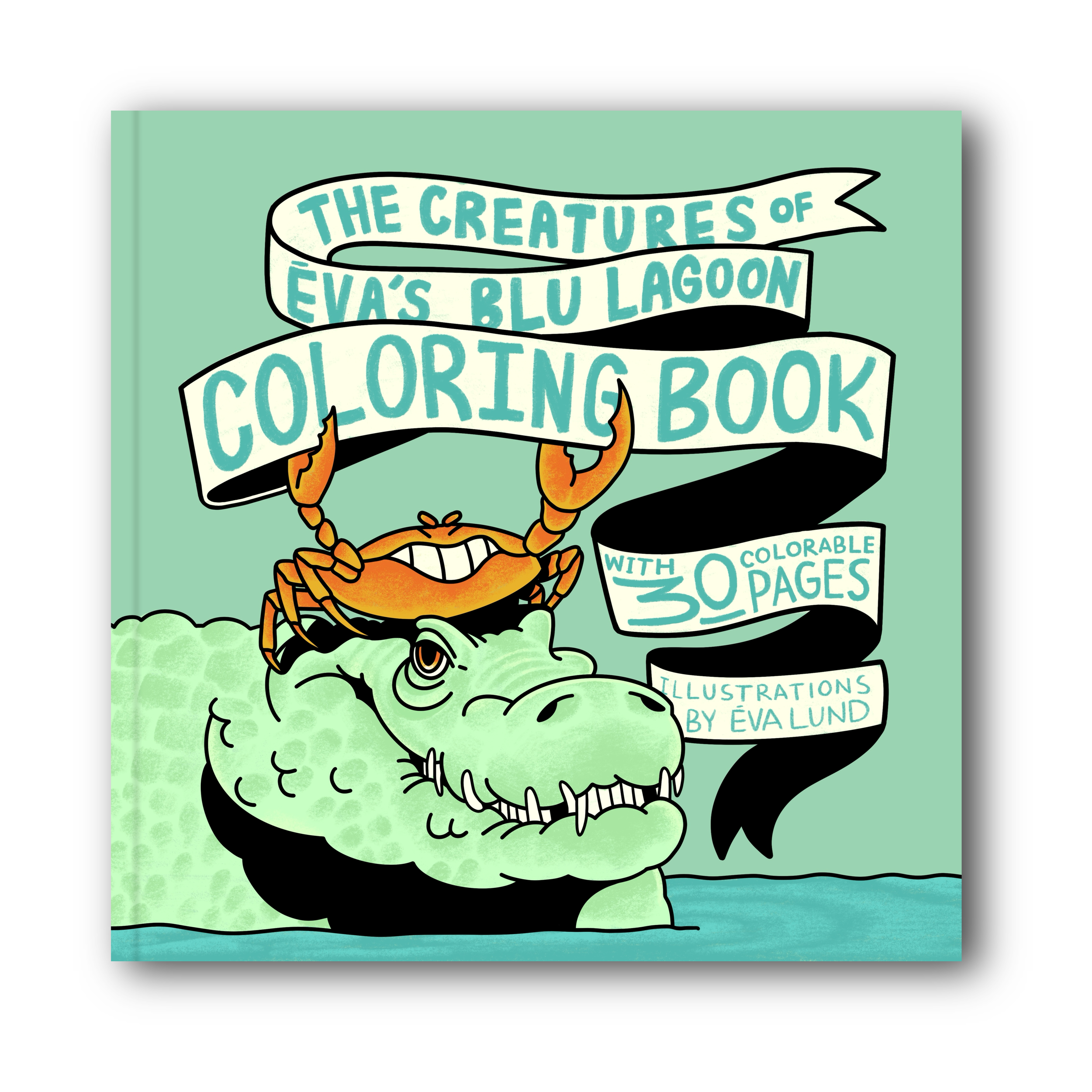 Coloring book available at retail locations