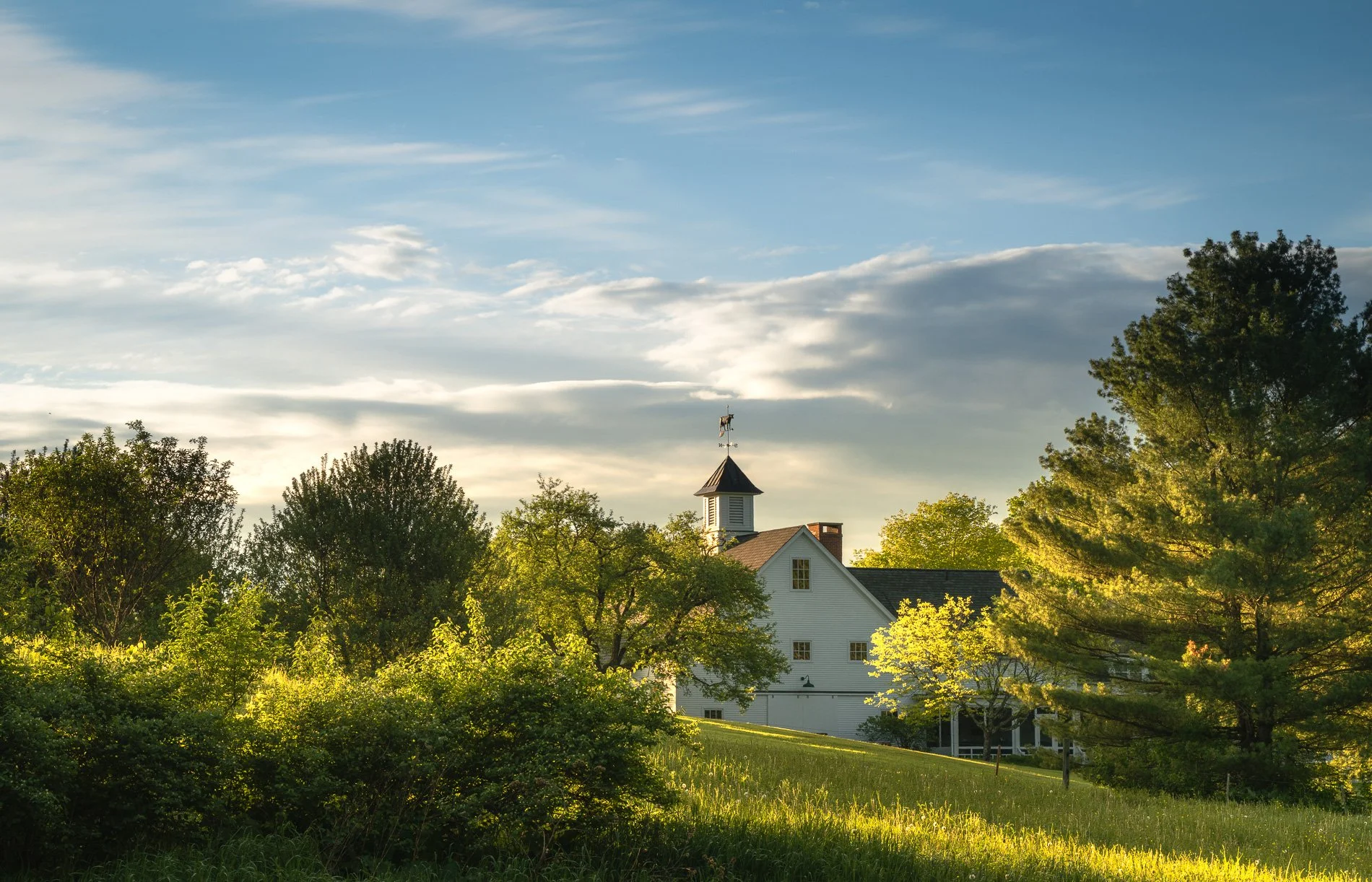 Vermont Barn in Spring