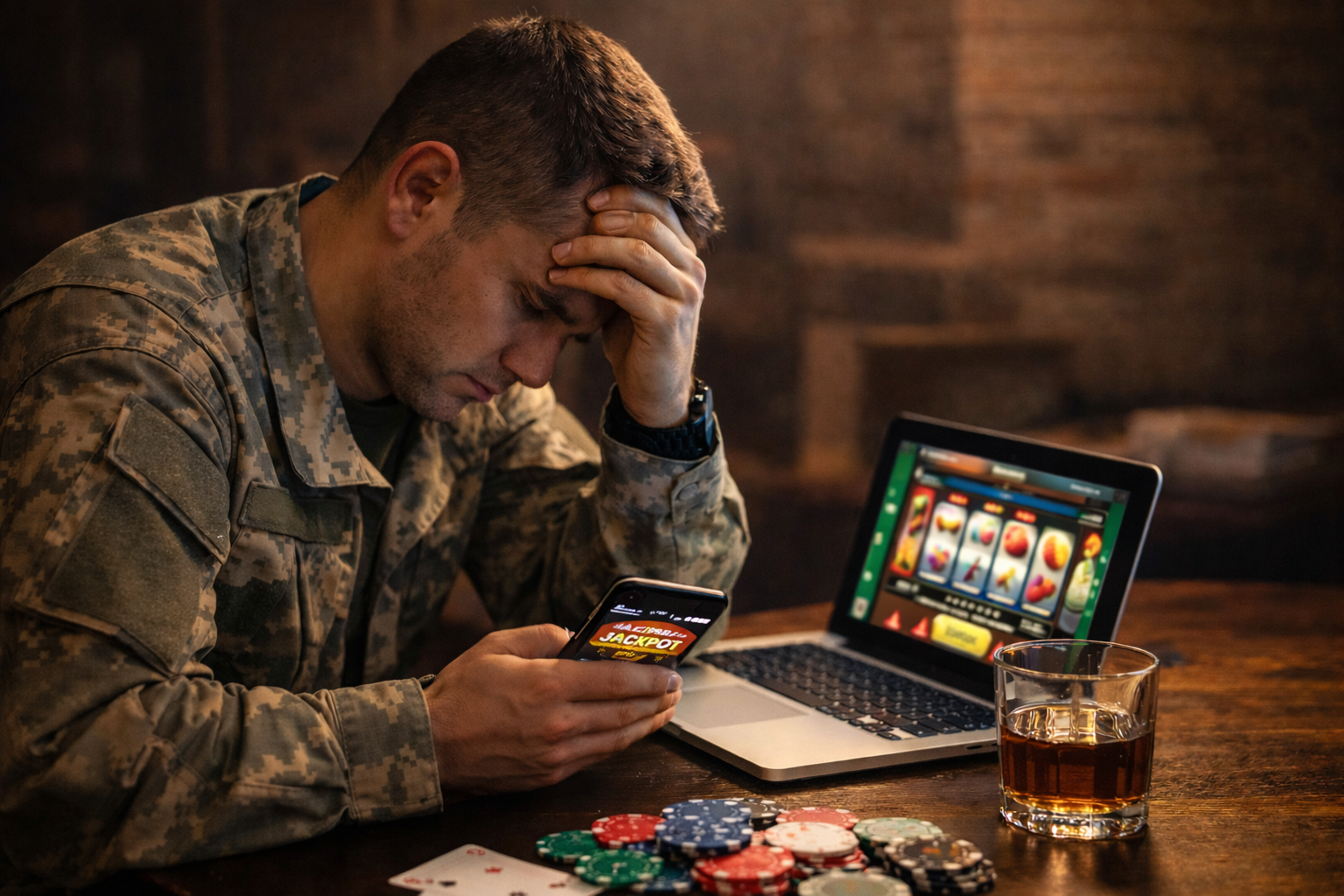 Gambling With Your Military Career: The Hidden Costs To The App in Your Pocket