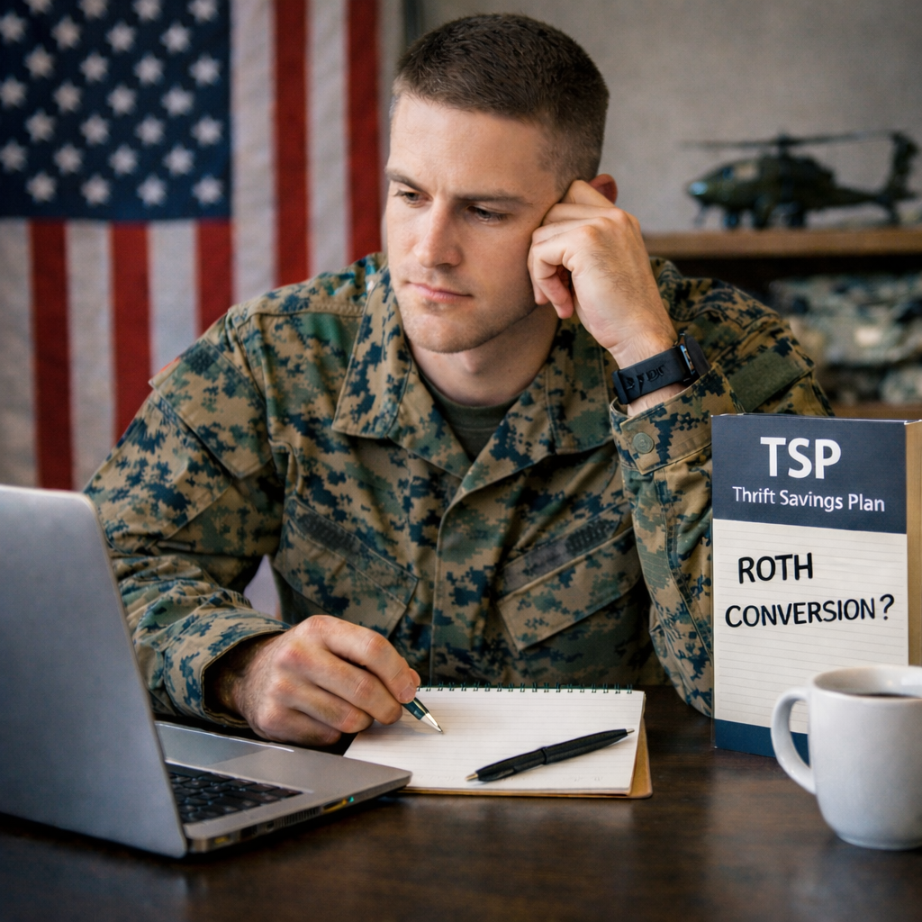 What You Need to Know About The Military and Federal TSP In-Plan Roth Conversion 