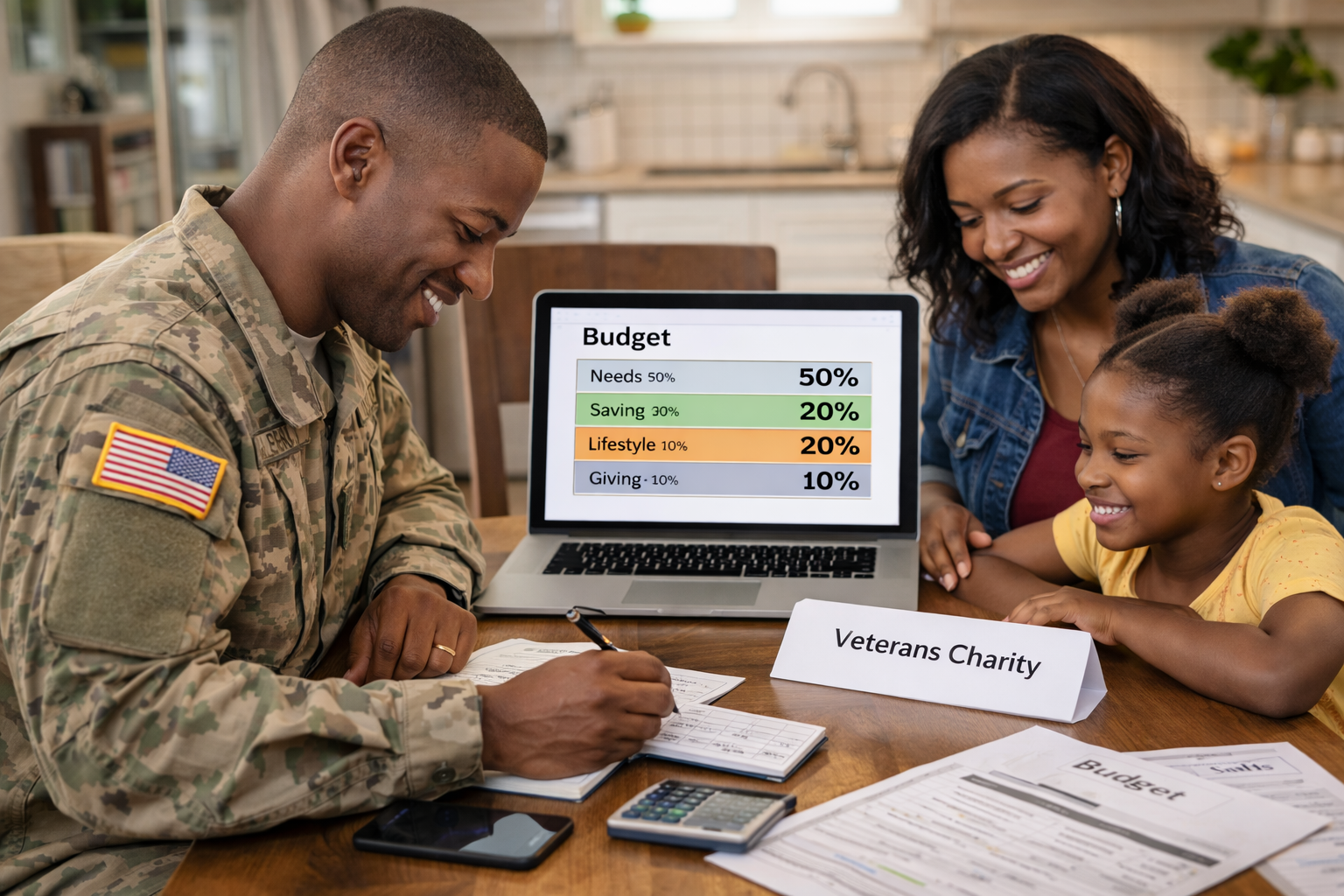 Serving Others with Your Finances: A Faith-Based Guide to Giving for Military Families