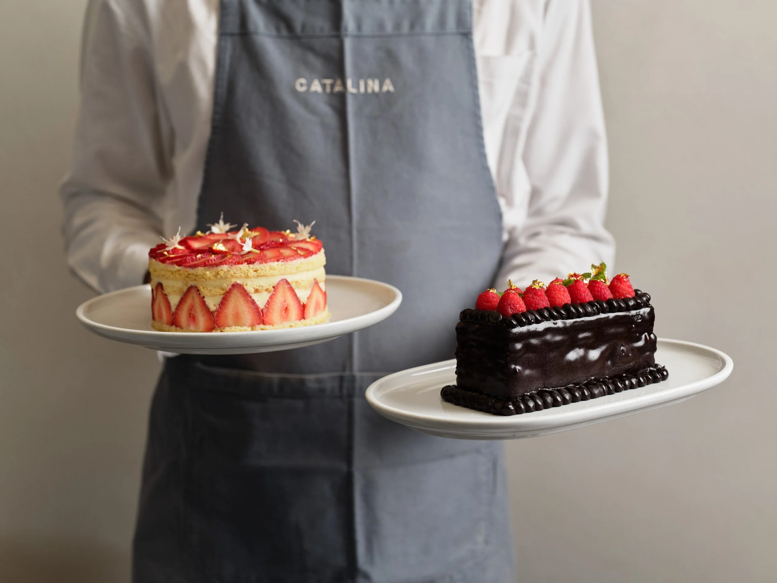 Birthday cakes at CATALINA Rose Bay for a birthday party