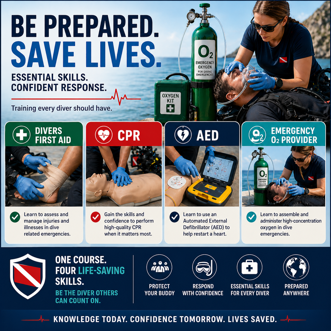Divers First Aid CPR AED Emergency O2 square.png