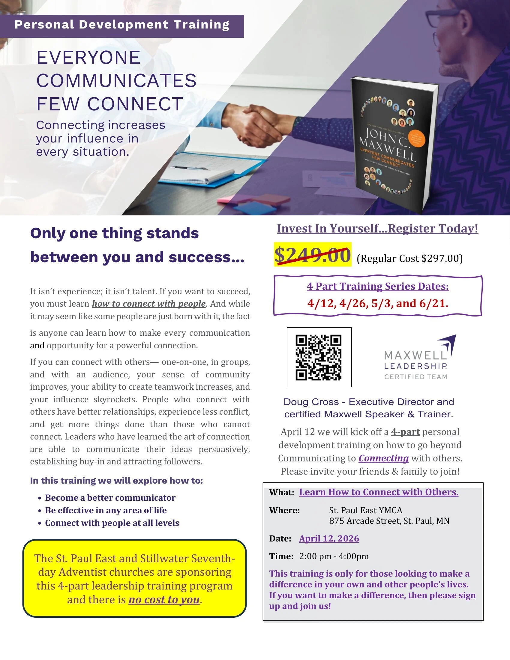 “Everyone Communicates, Few Connect”