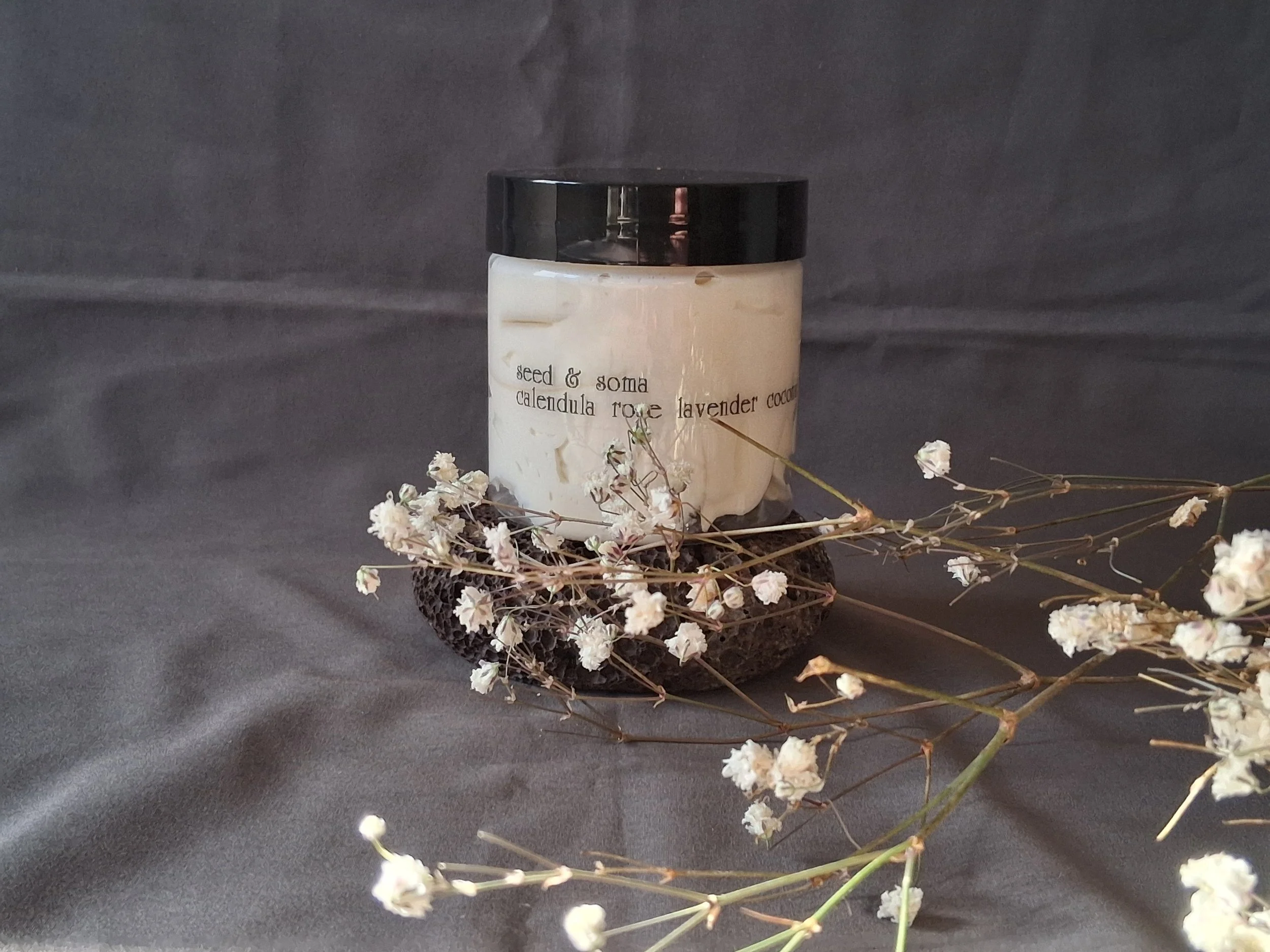 Herb-Infused Whipped Body Butter