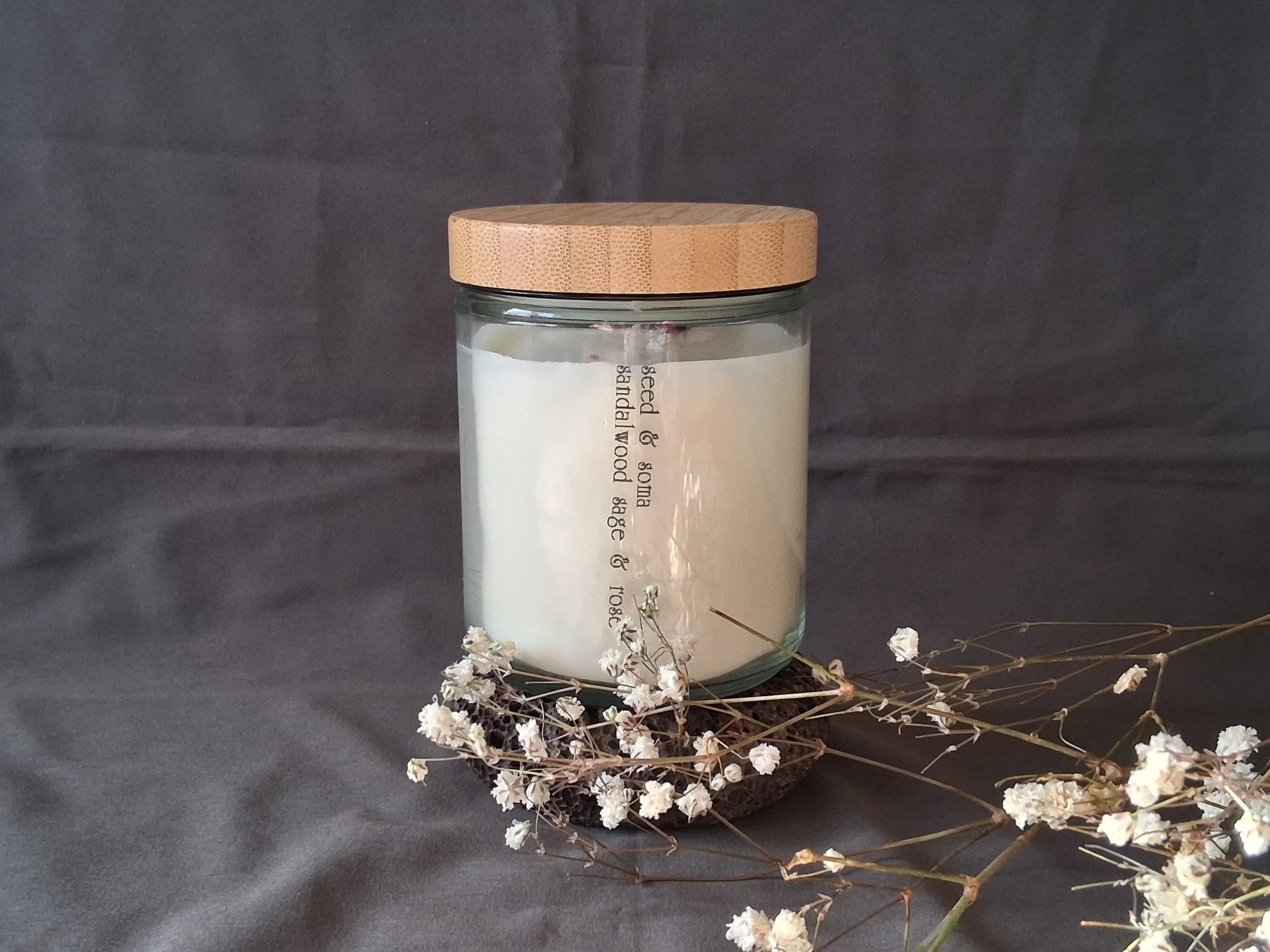 Coconut Soy Candles - 8oz jar