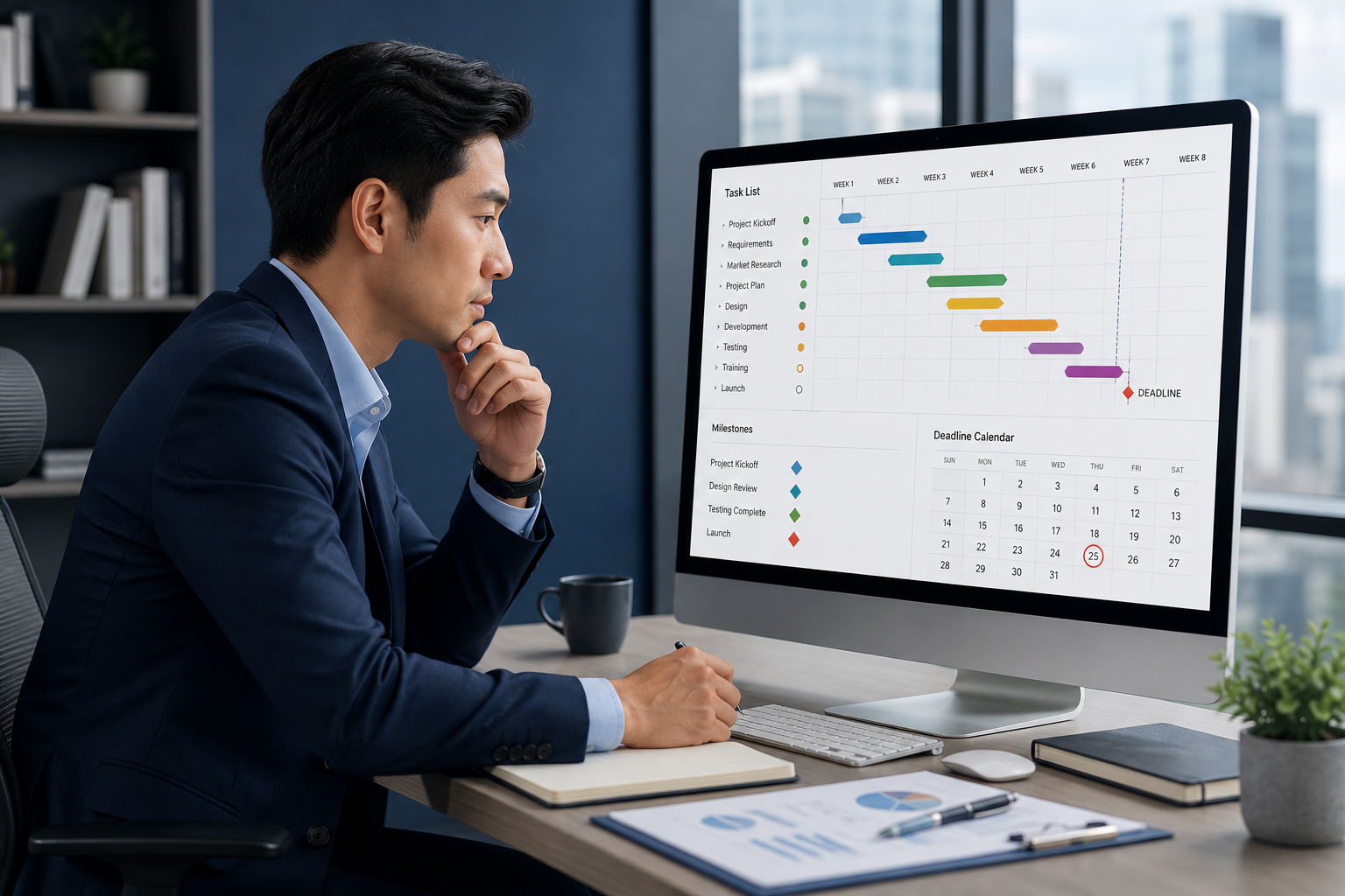Project Planning & Deadlines
プロジェクト計画・締め切り