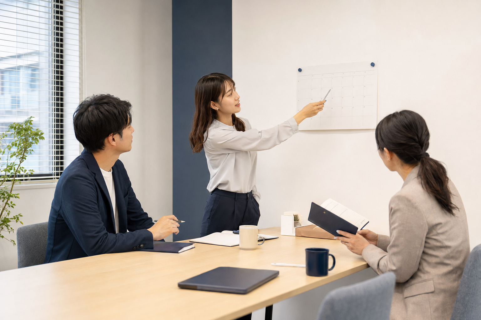 Office Meetings & Scheduling
オフィス会議・スケジュール調整