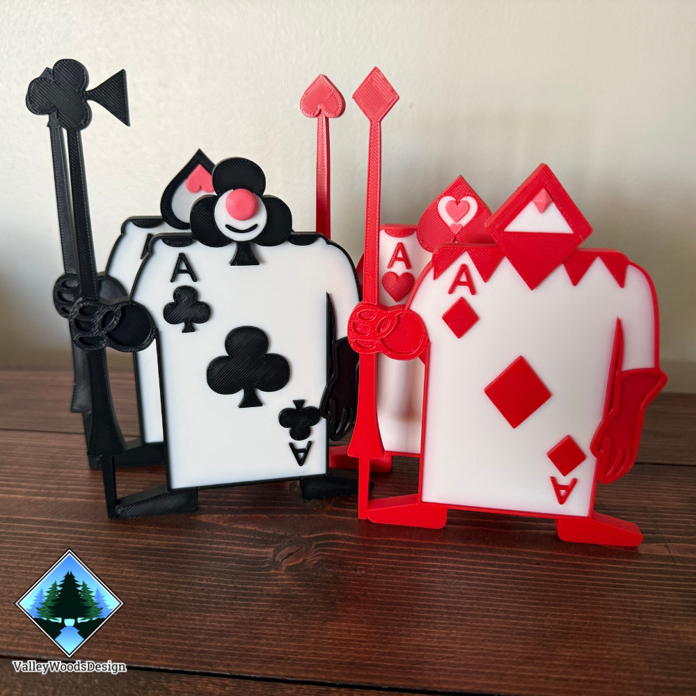 alice in wonderland card soldiers