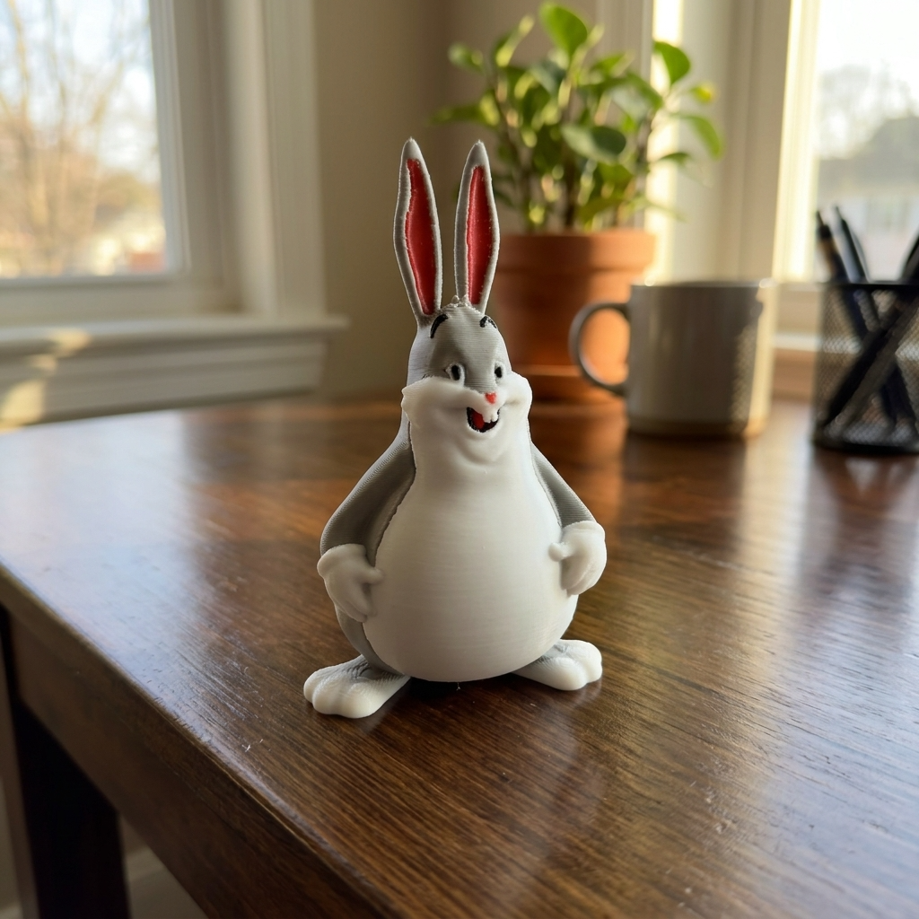 Big Chungus Desk Piece