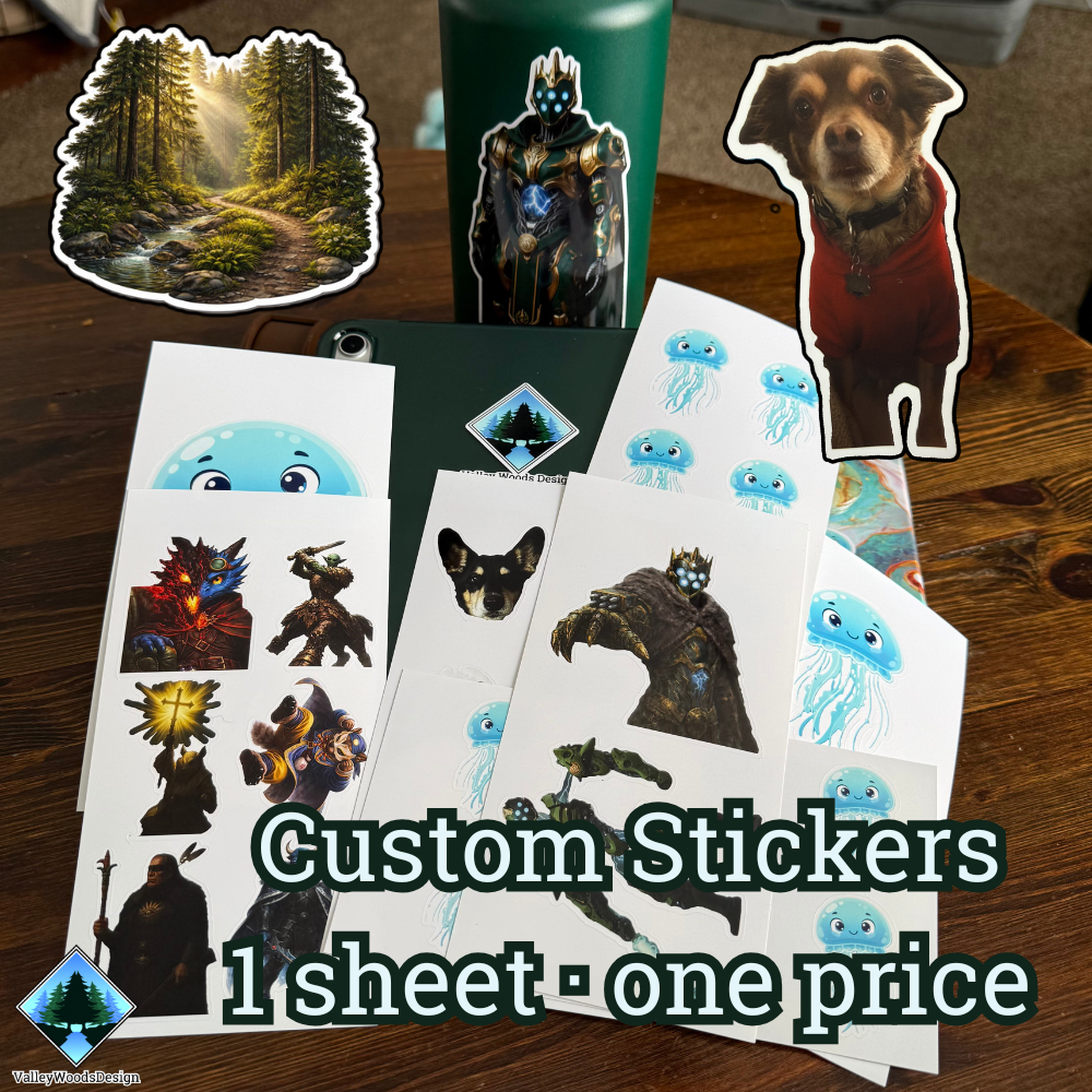 Custom Sticker Sheets